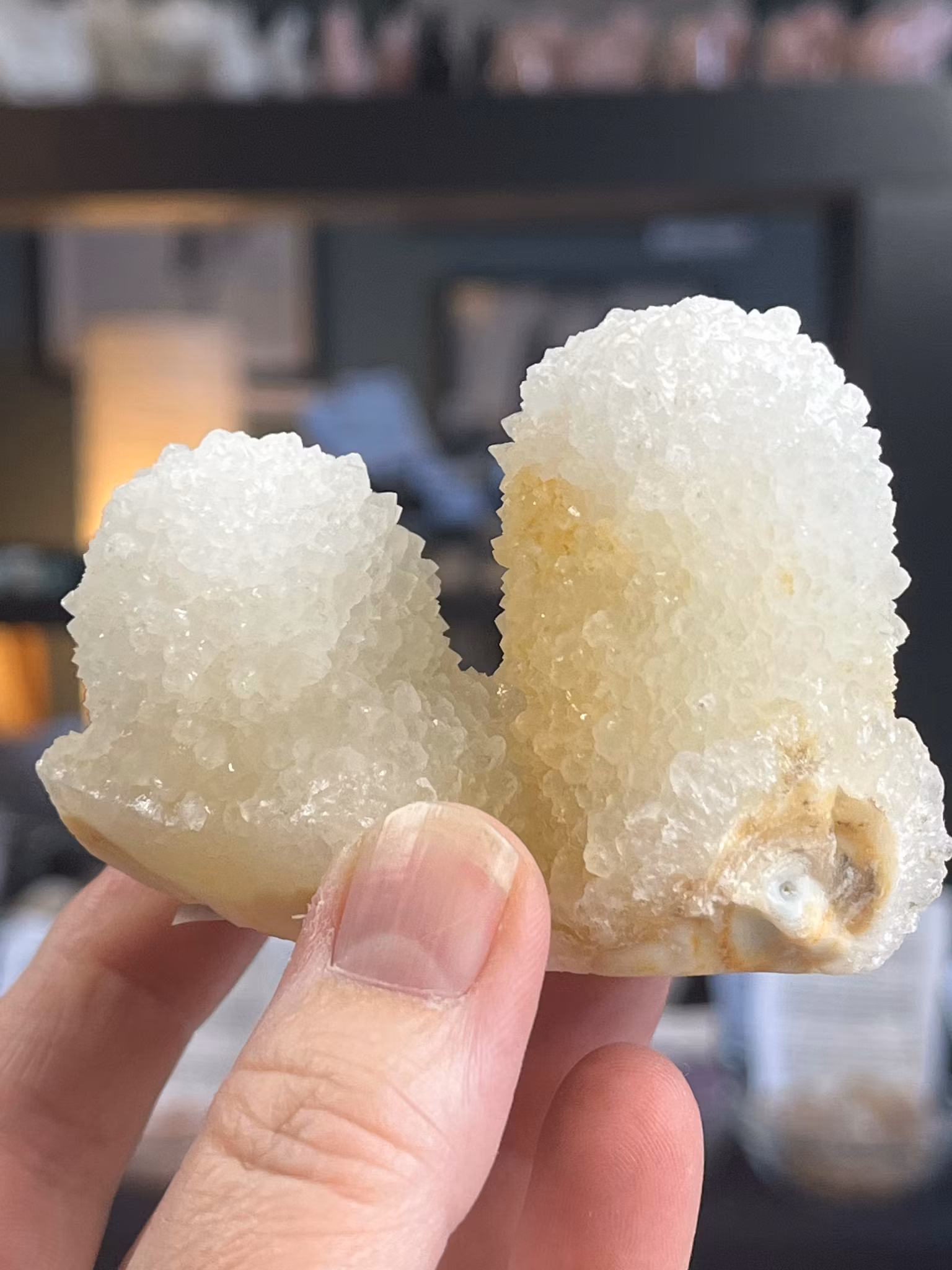 Solar kvarts (stalaktit) kluster E