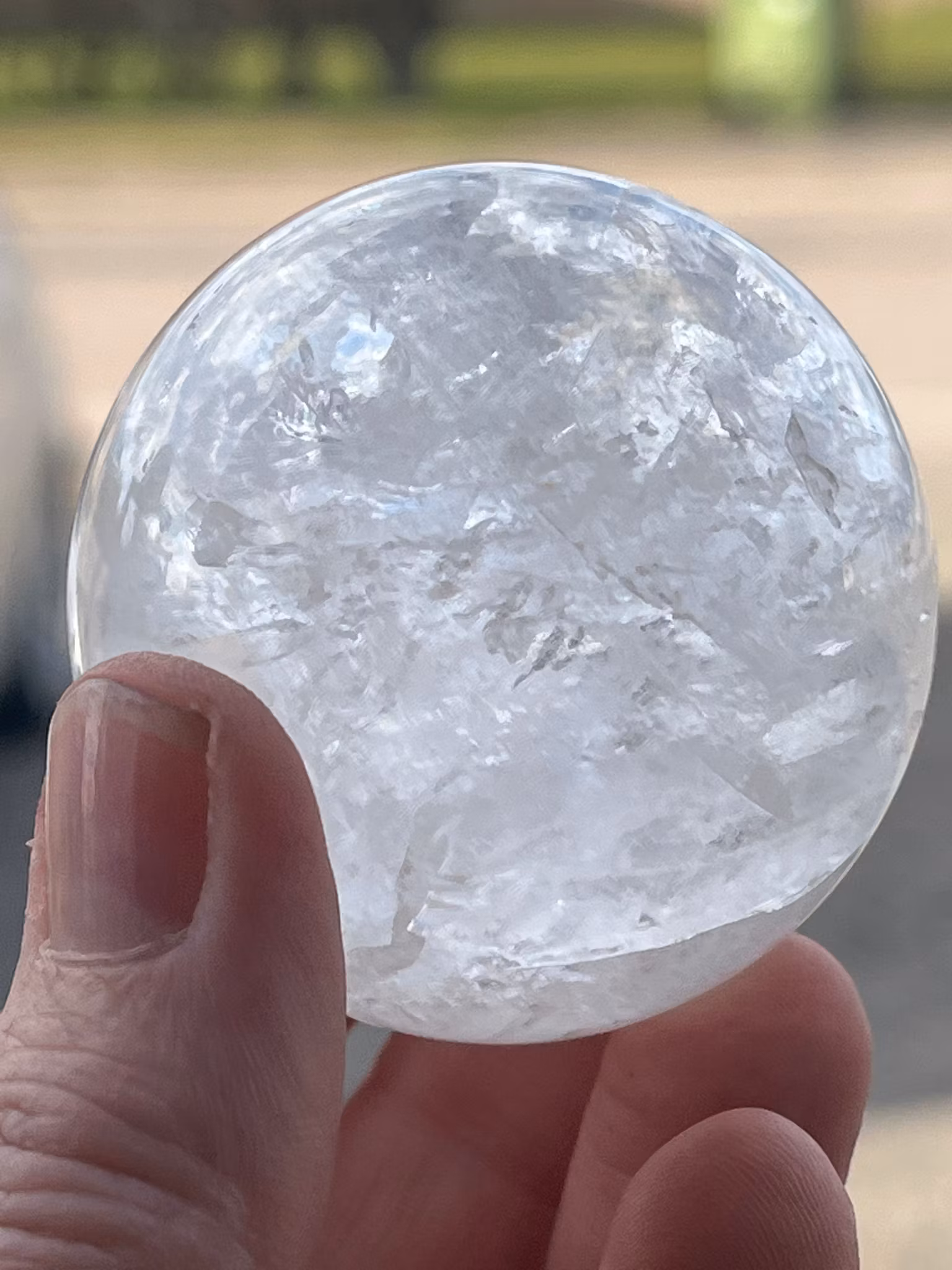 Bergkristall klot hk D