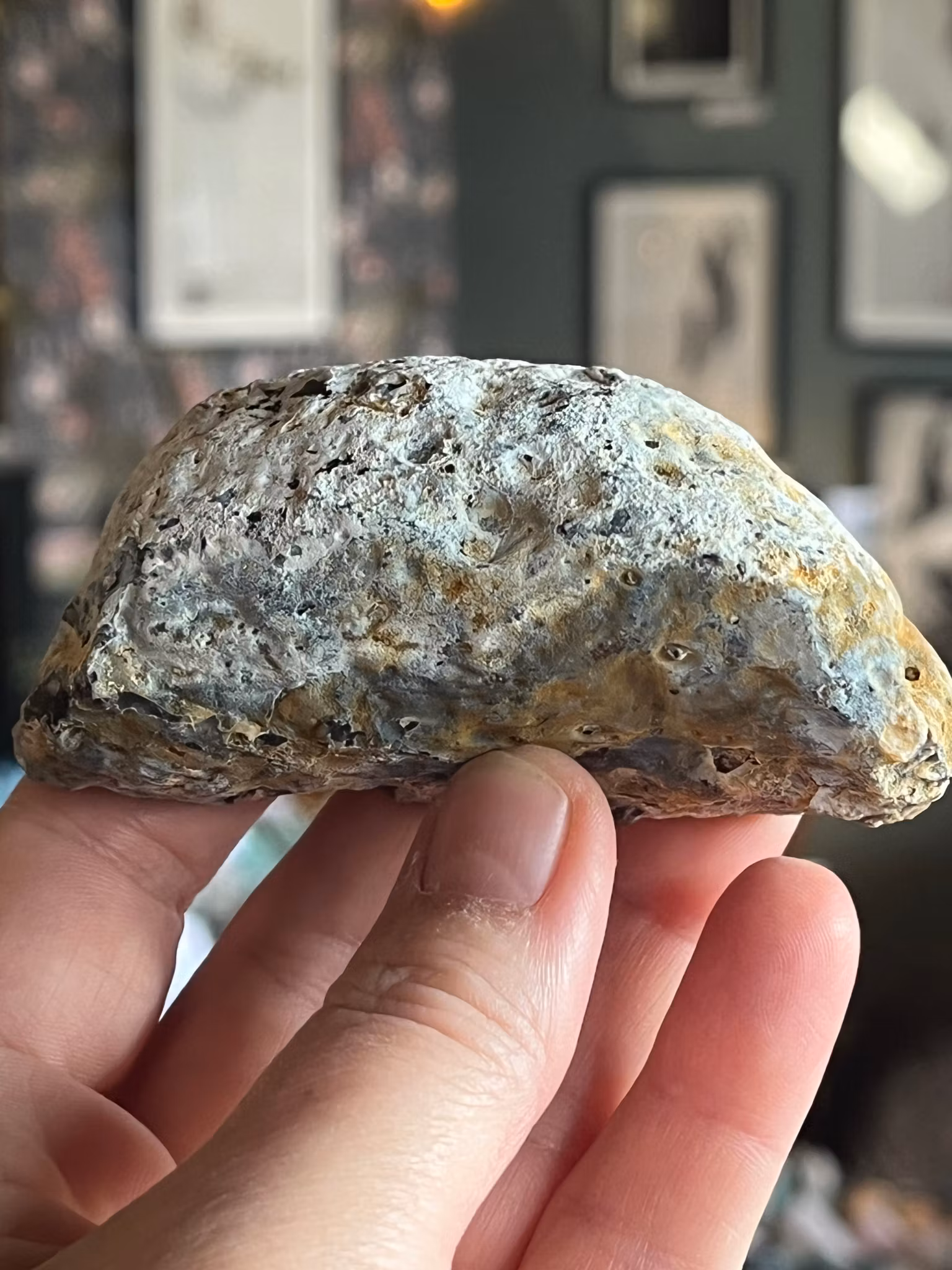 Agat geod med druzy G