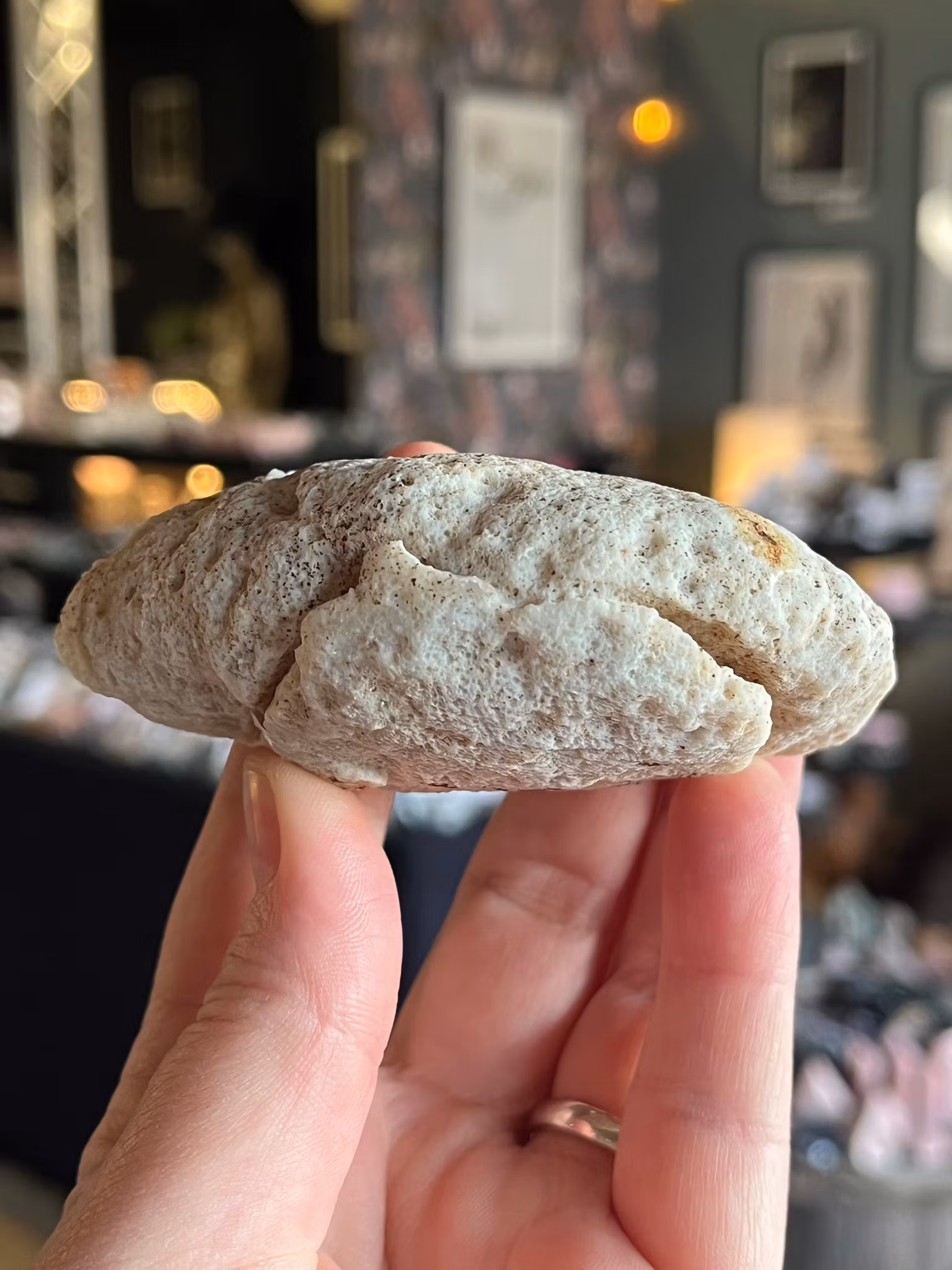 Agat geod med druzy K