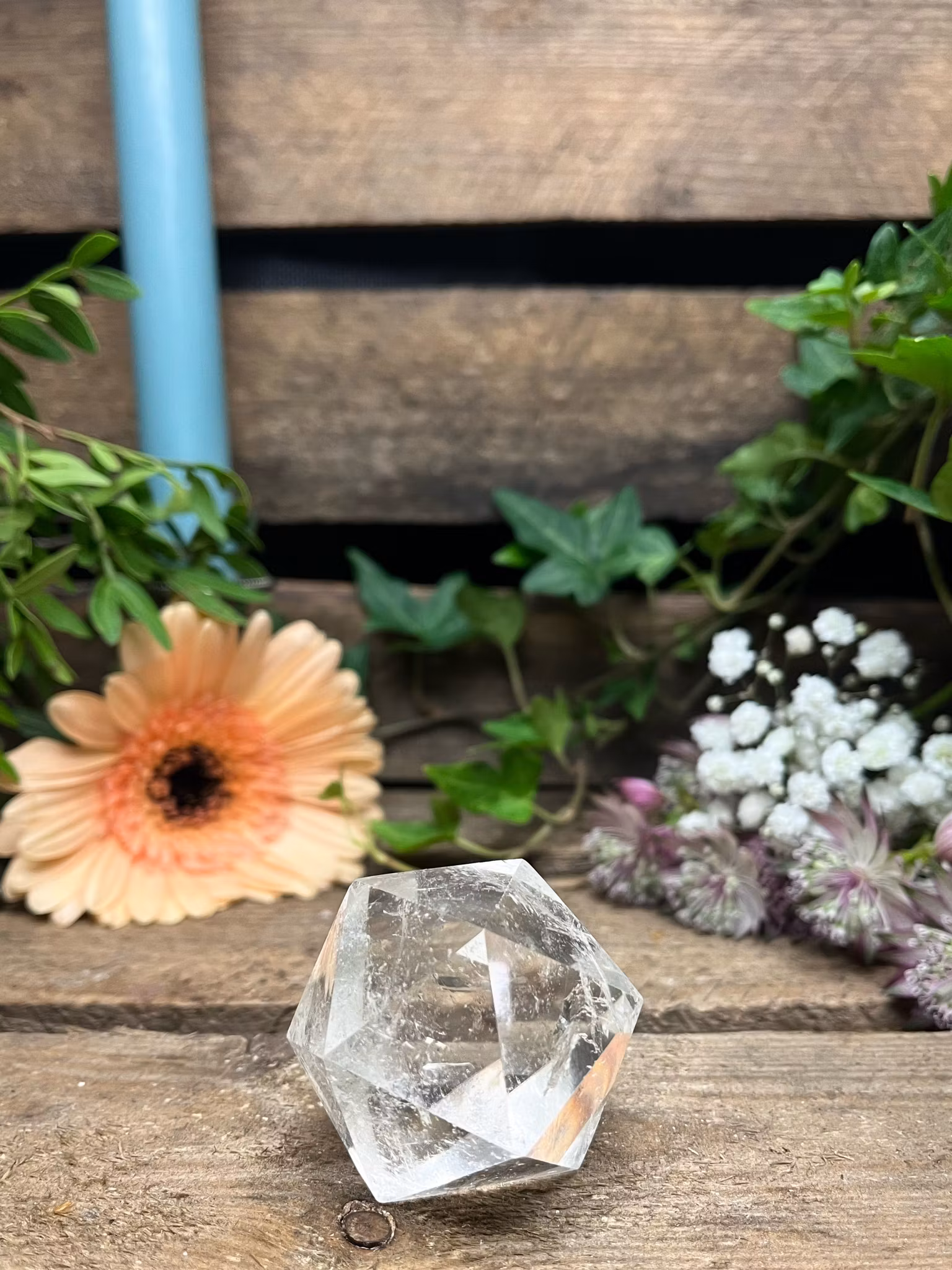 Bergskristall  hexagon