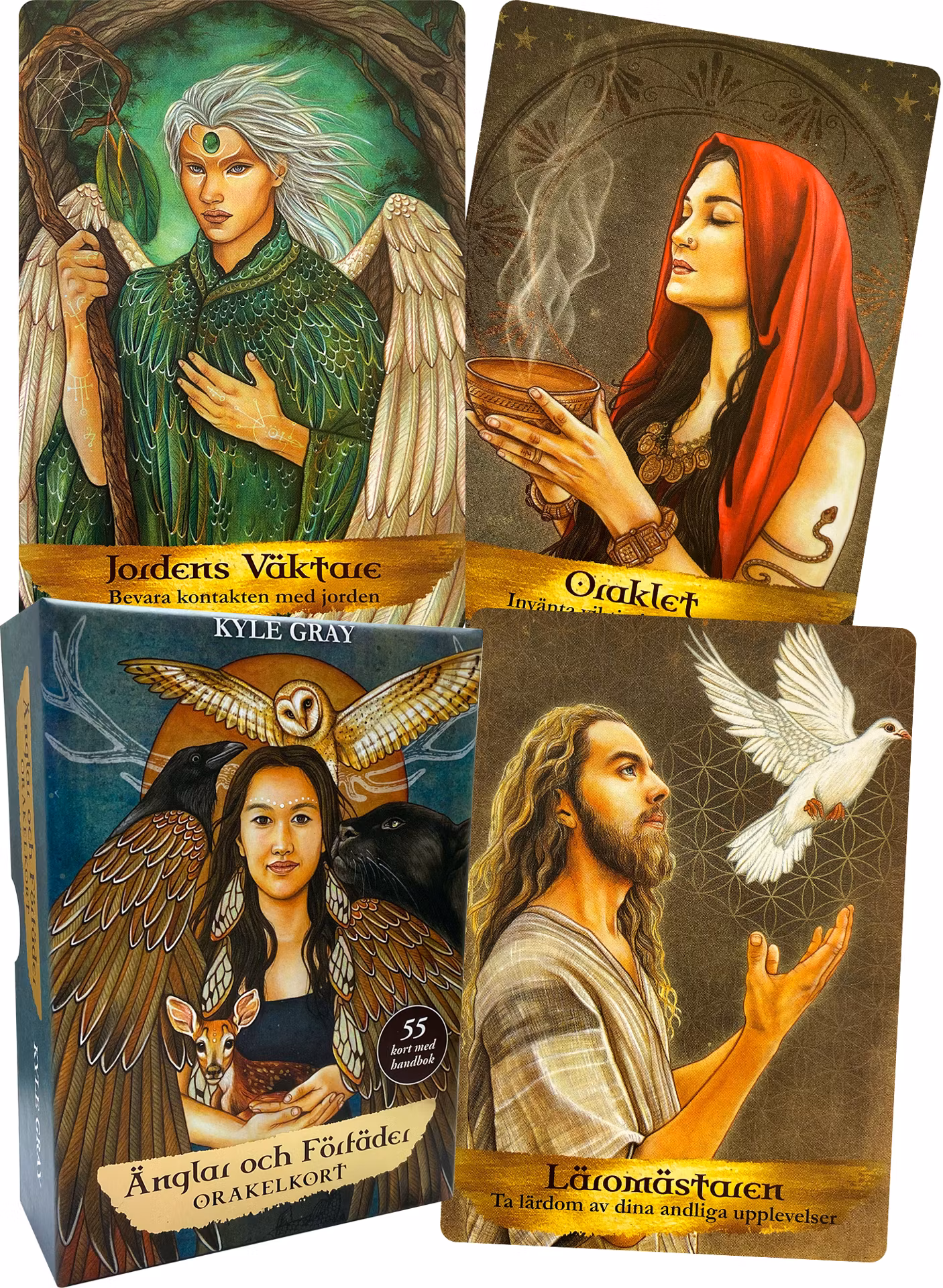 Änglar och förfäder orakelkort