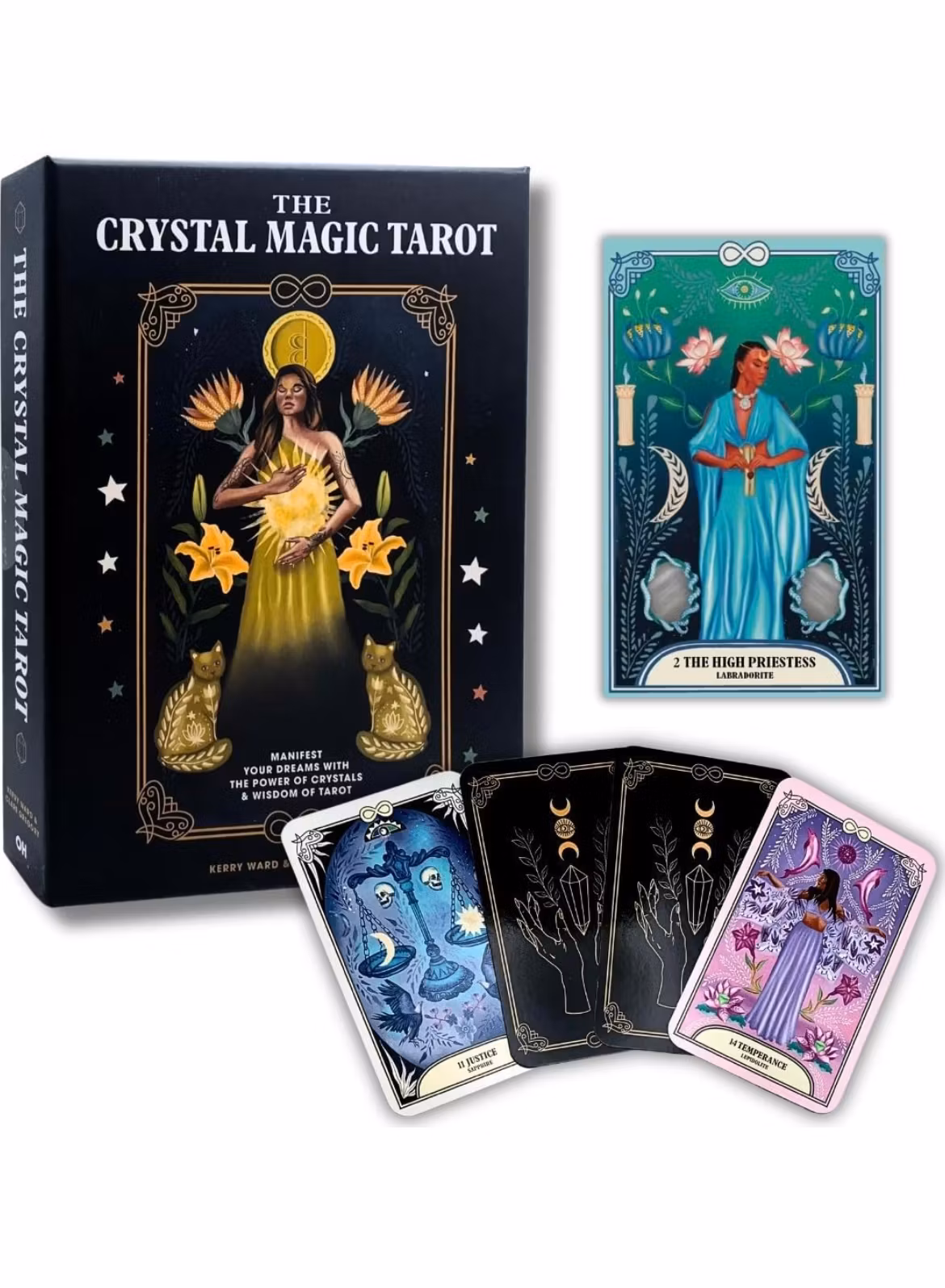 The crystal magic tarot