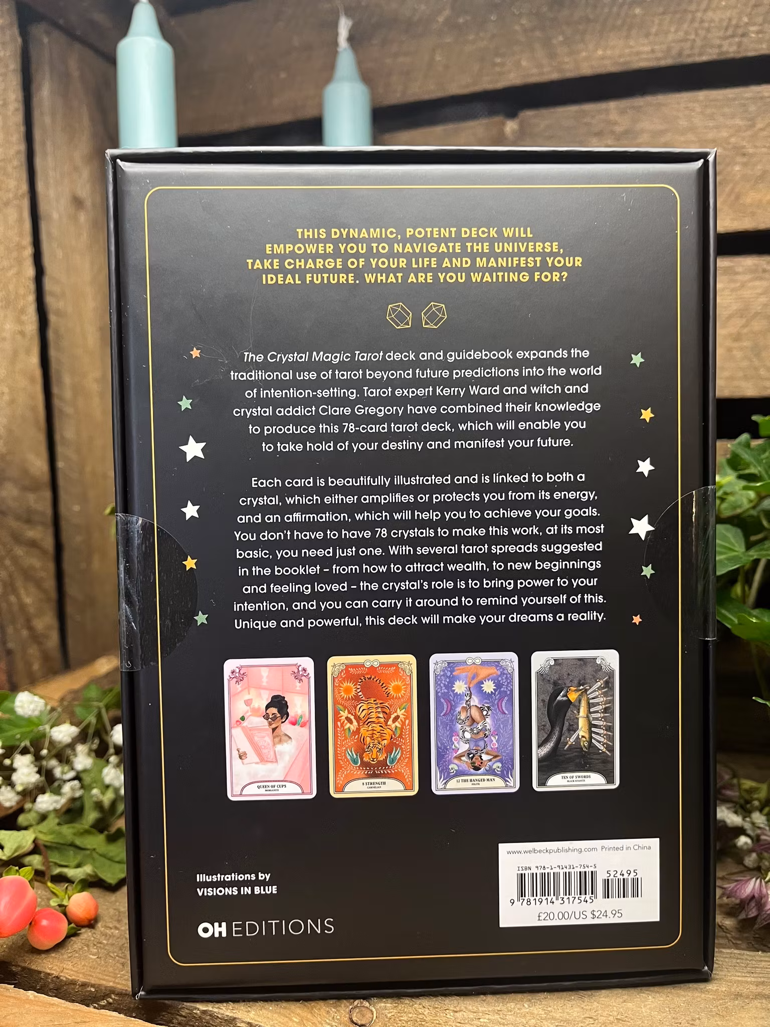 The crystal magic tarot