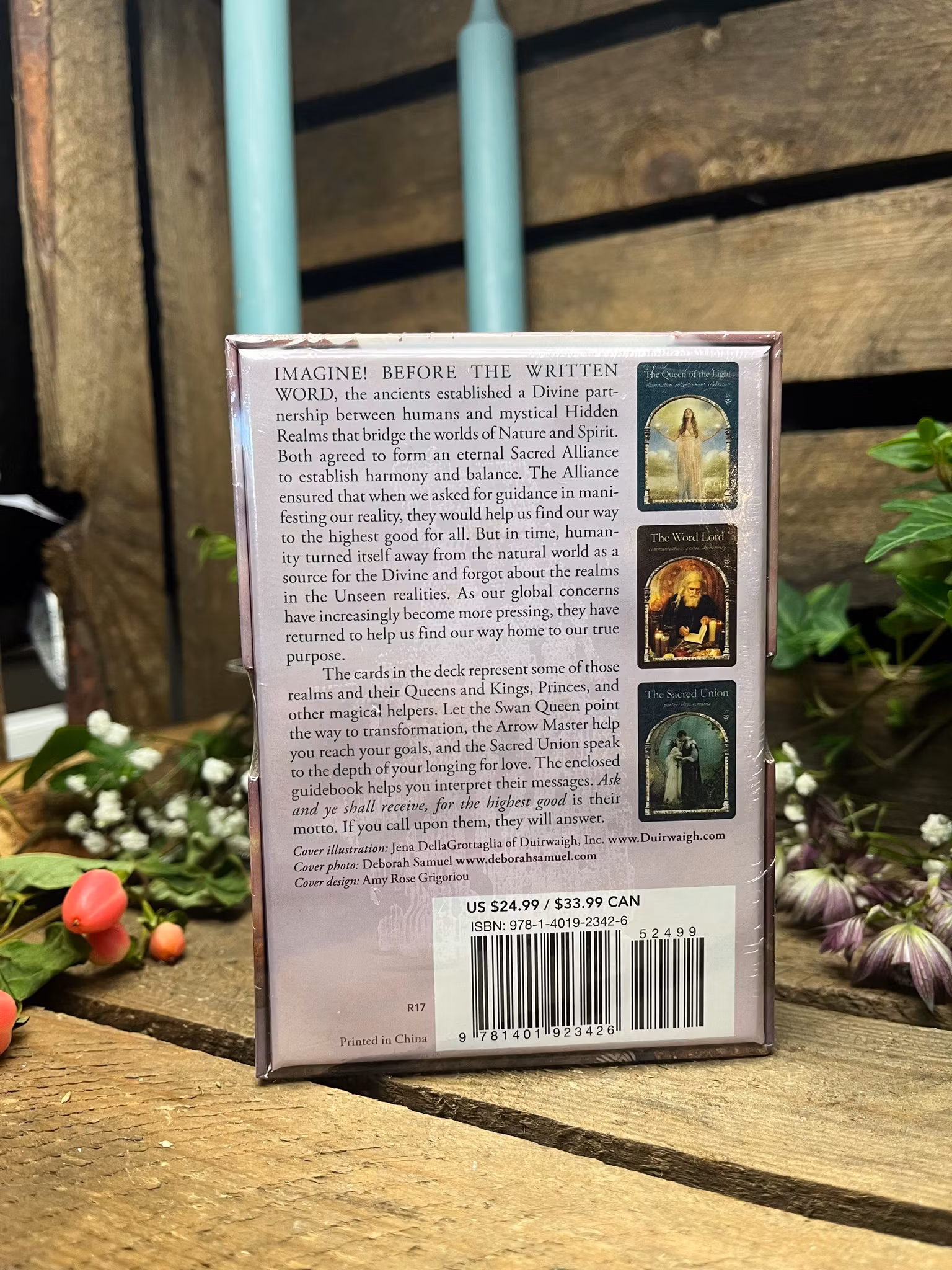 Wisdom of hidden realms oracle cards