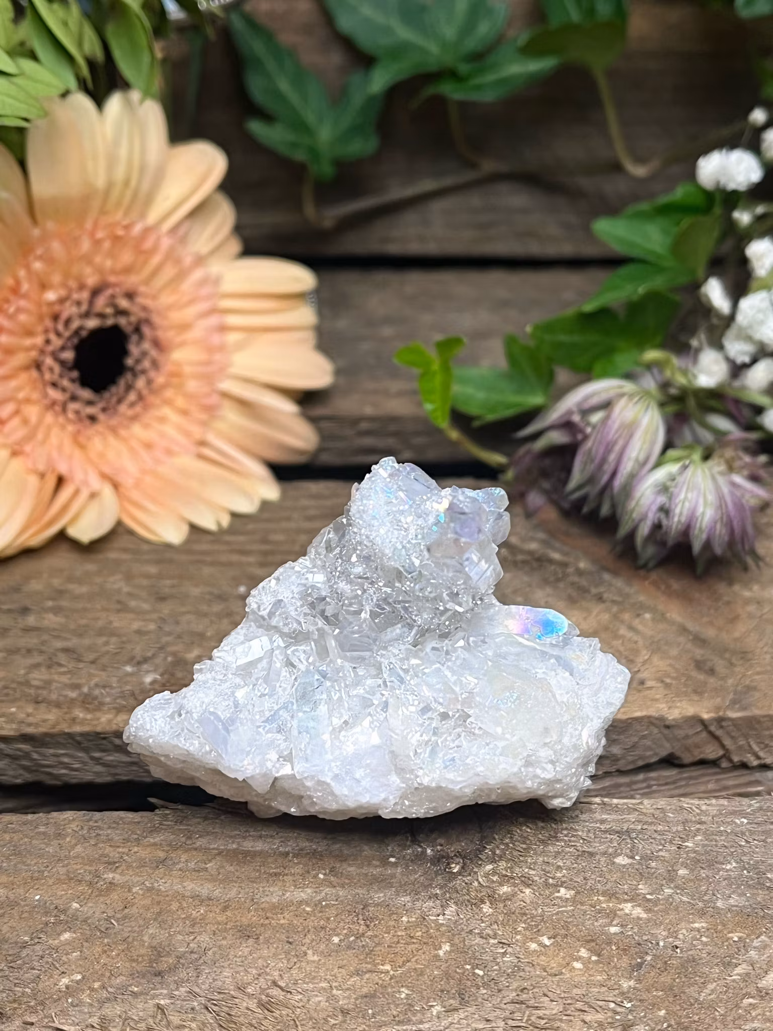 Angel Aura kvarts, kluster #B