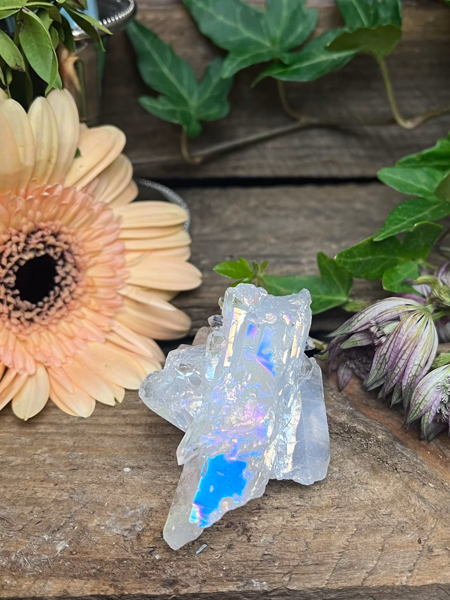 Angel Aura kvarts, kluster #E