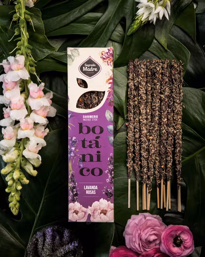 Botánico Lavendel & Rosor rökelsepinnar Sagrada Madre