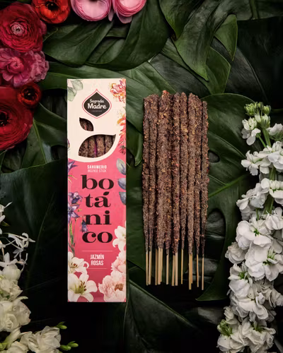 Botánico Jasmin & Rosor rökelsepinnar Sagrada Madre