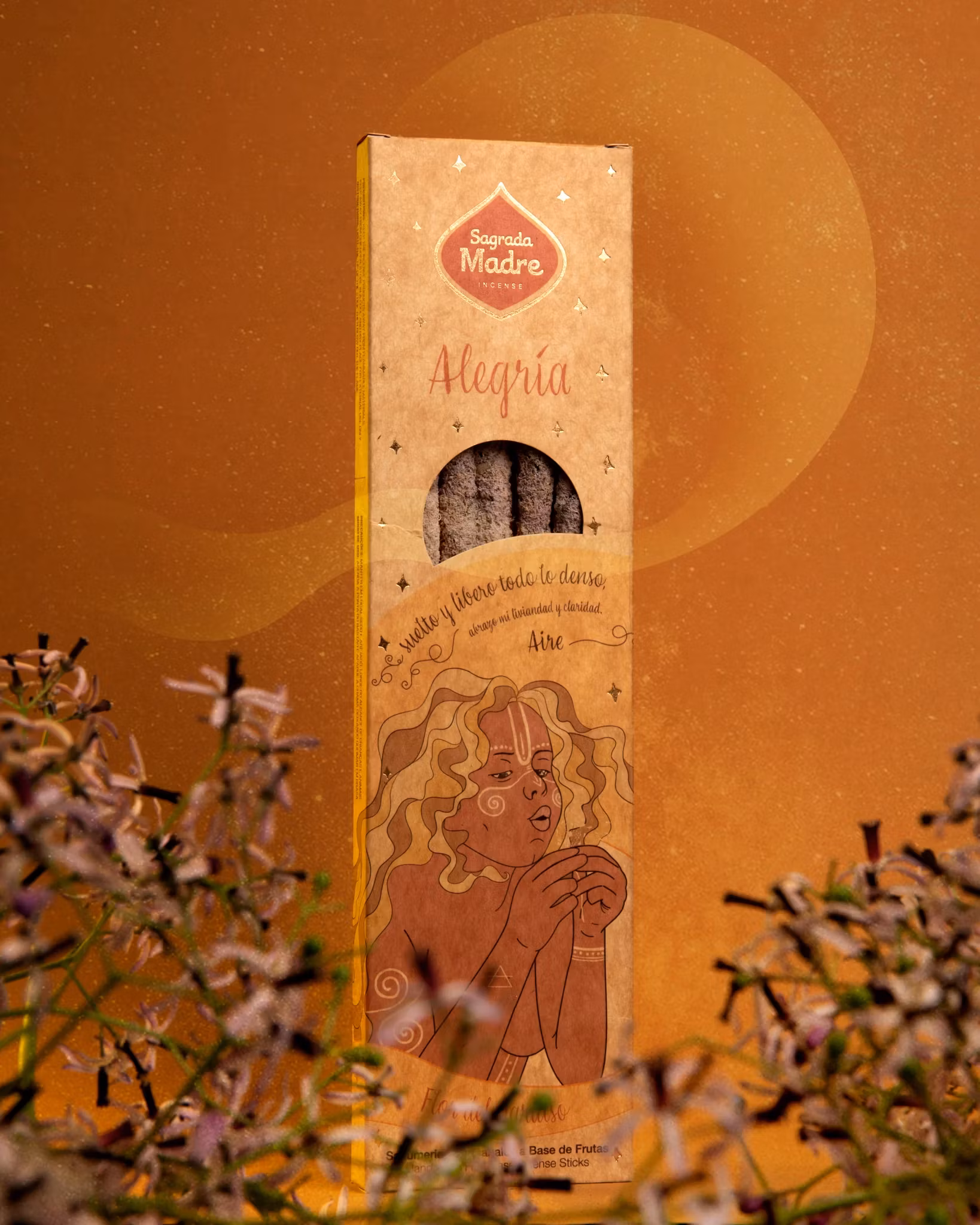 Element Luft Paradisblomma rökelsepinnar