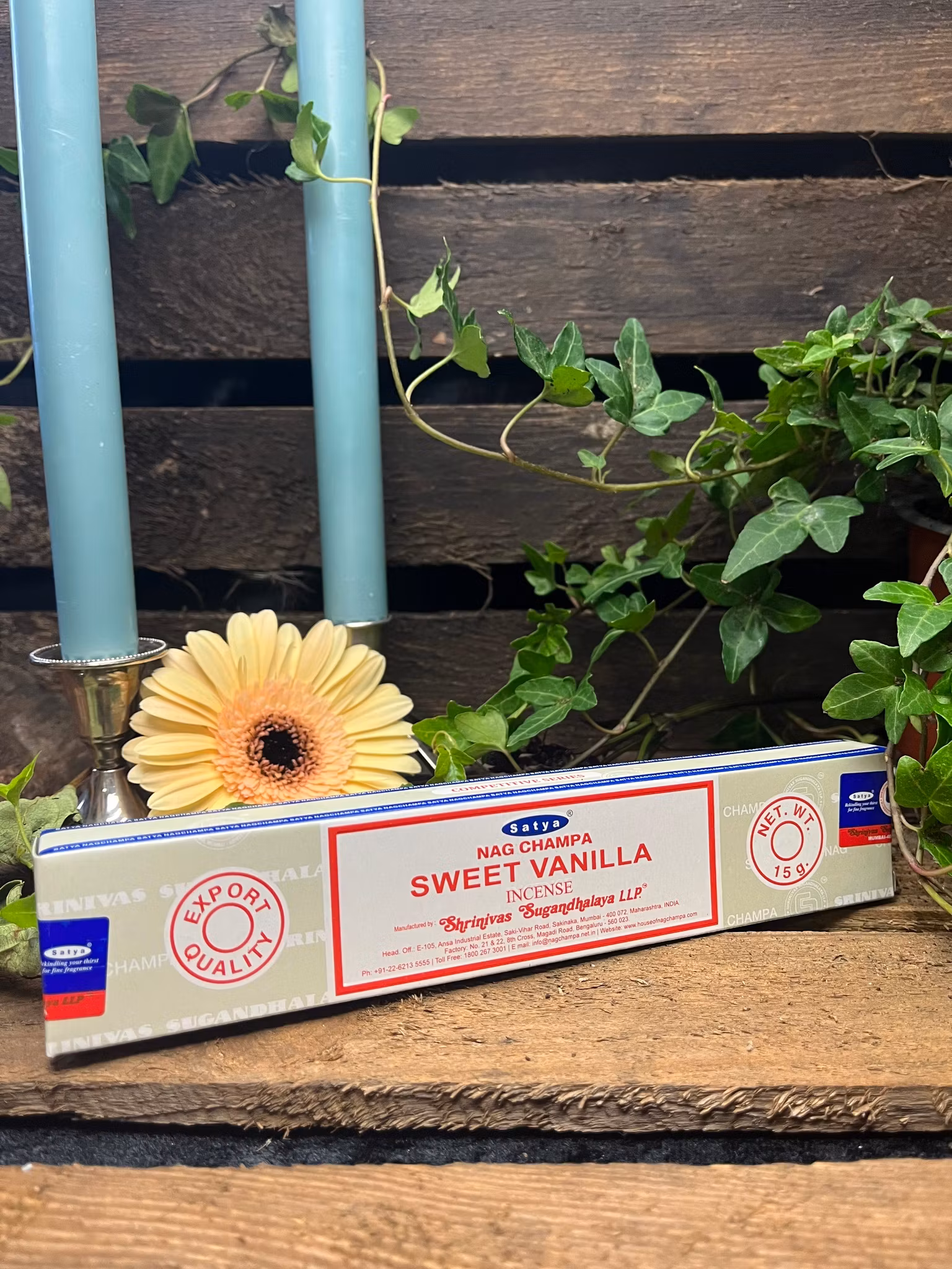 Rökelse, Pinnar Nag Champa Sweet Vanilla