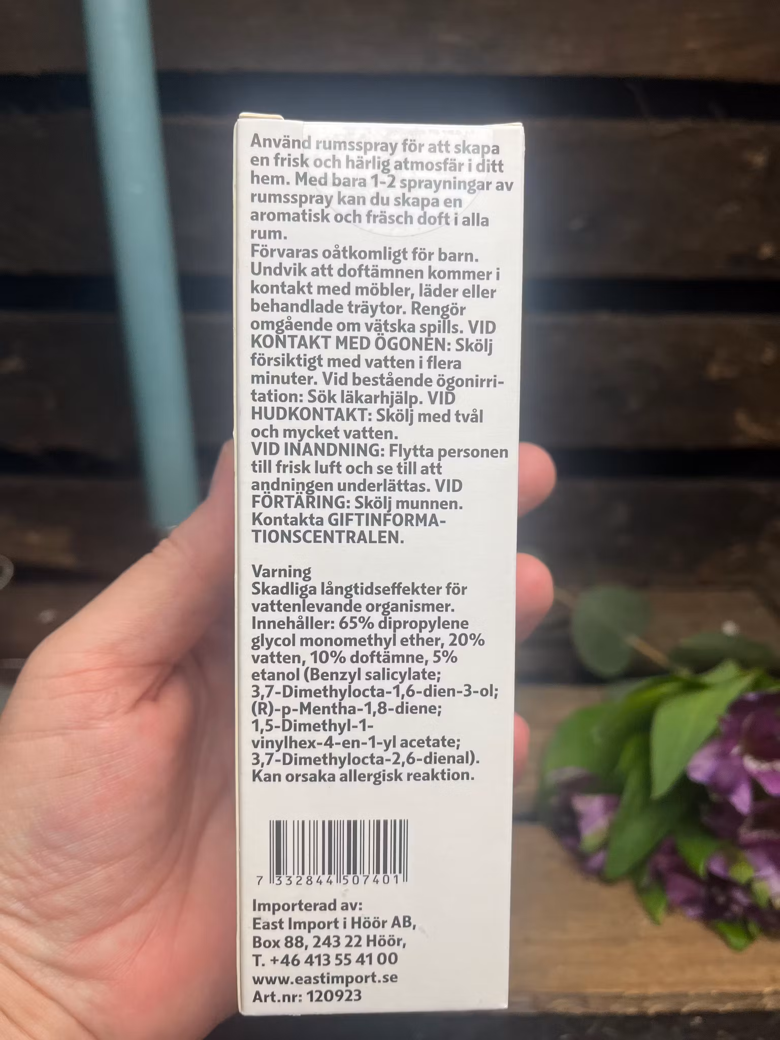 Rumsspray cedarwood & patchouli