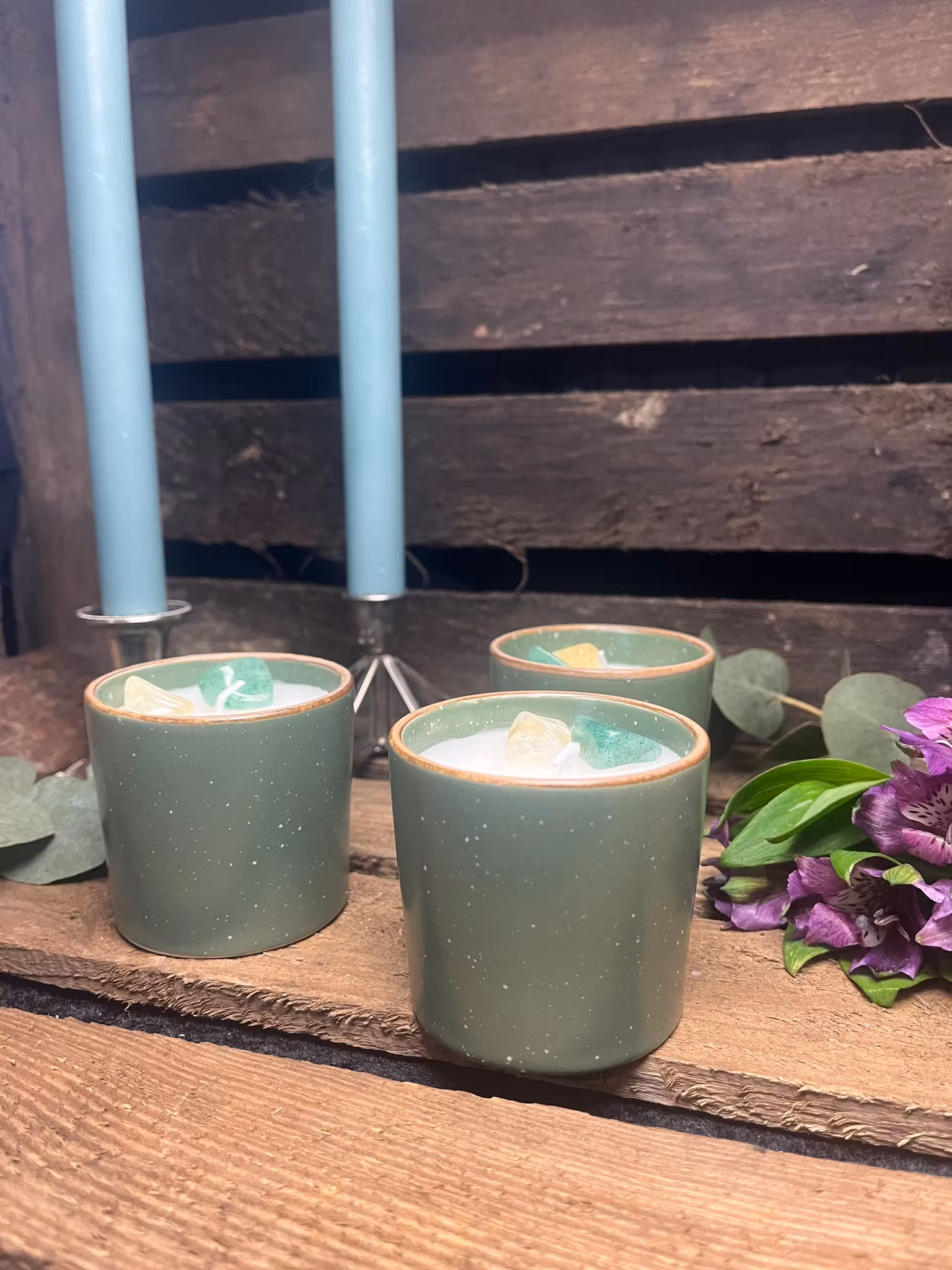 Kristallljus glädje och tur