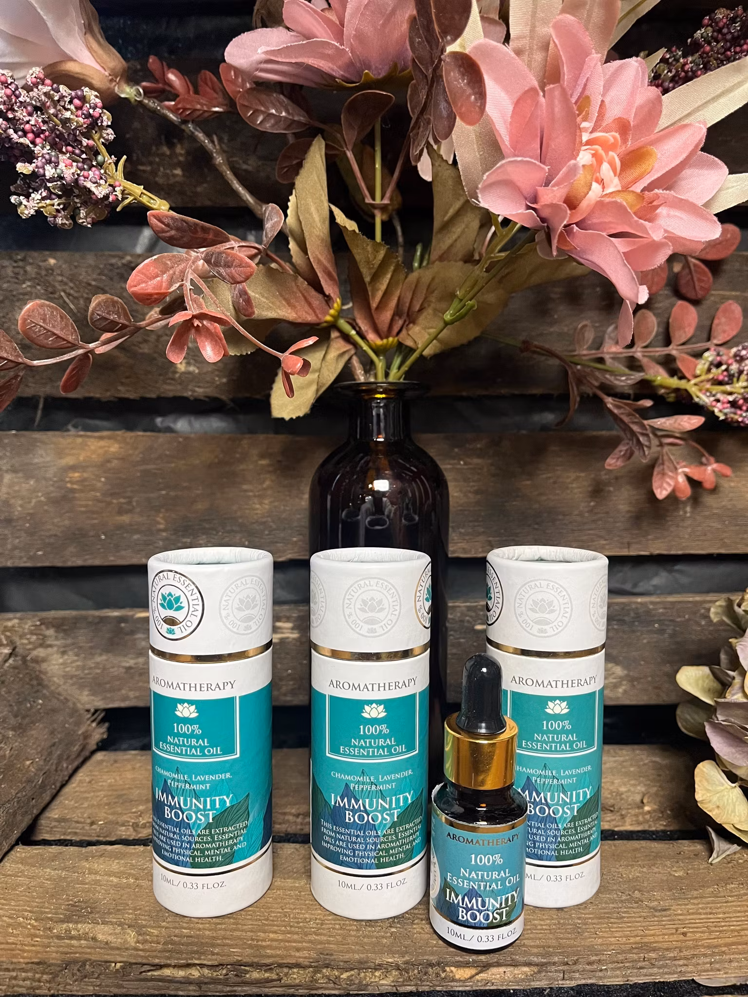 Eterisk olja ”immunity boost”