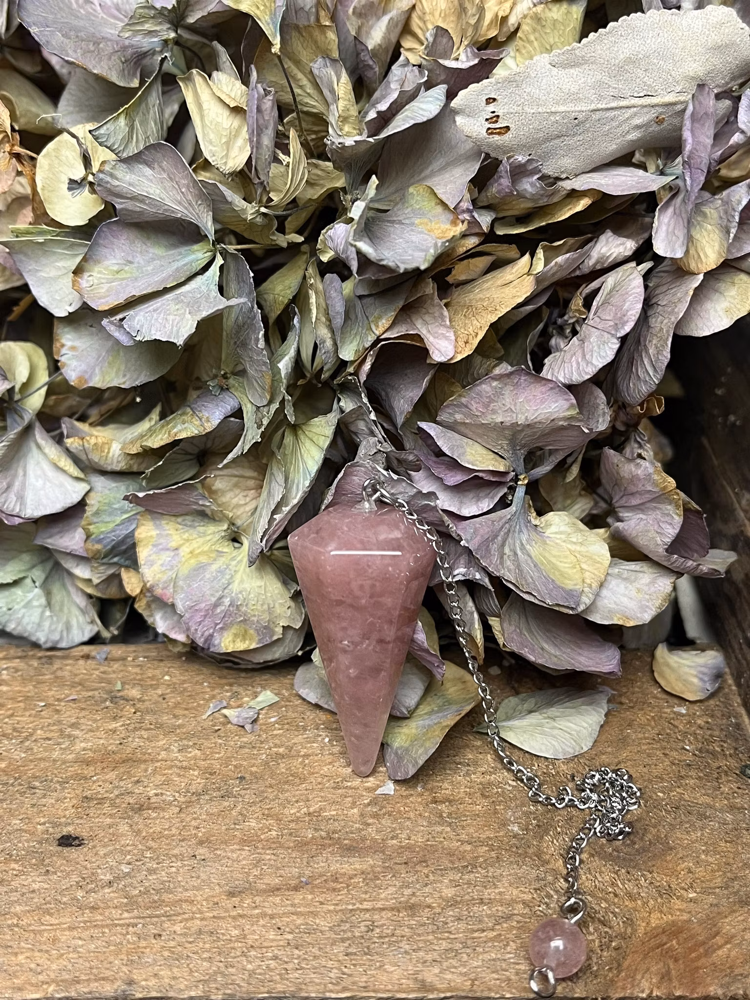 Jordgubbskvarts pendel