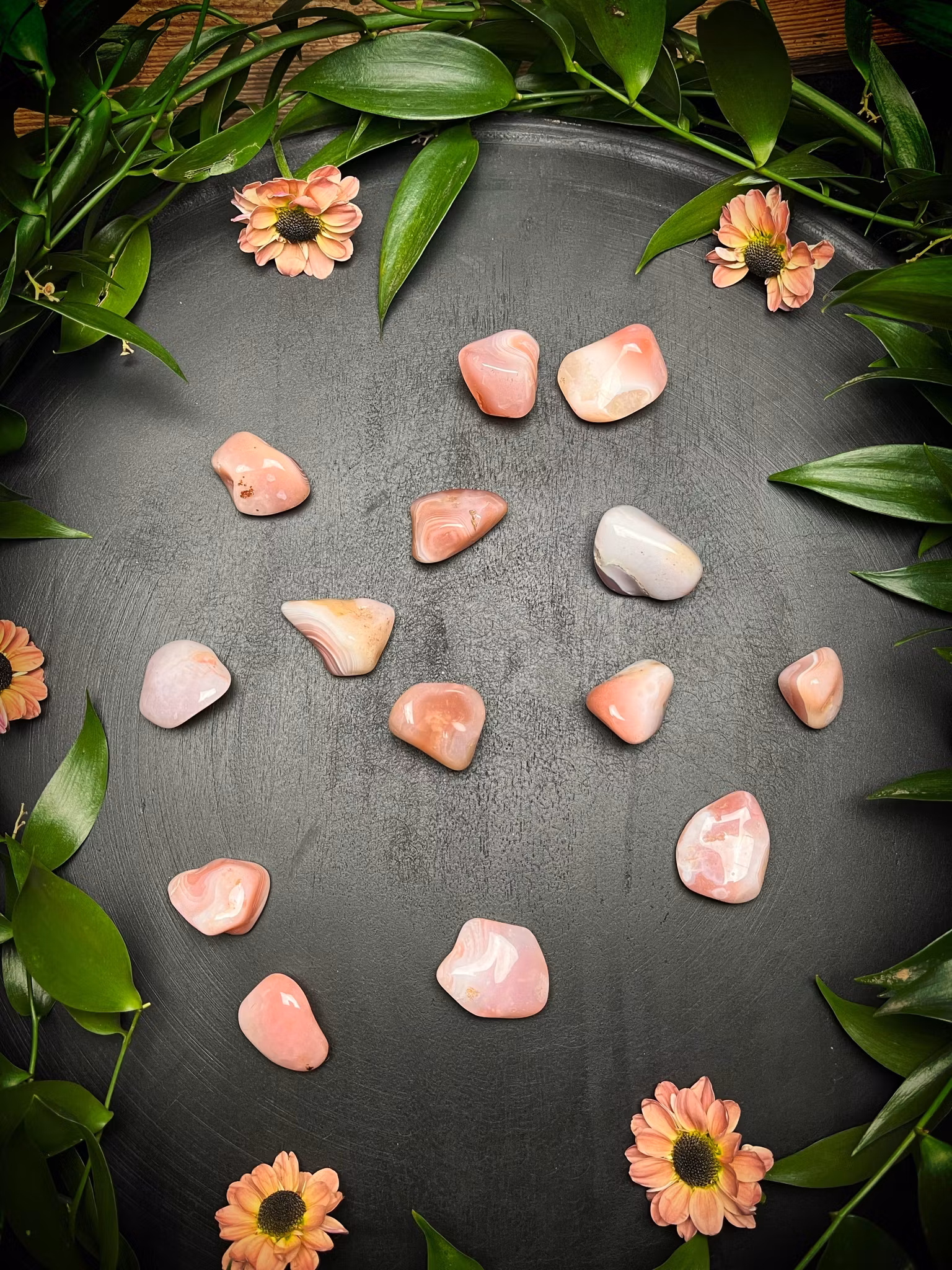 Agat, Aprikos Trumlade