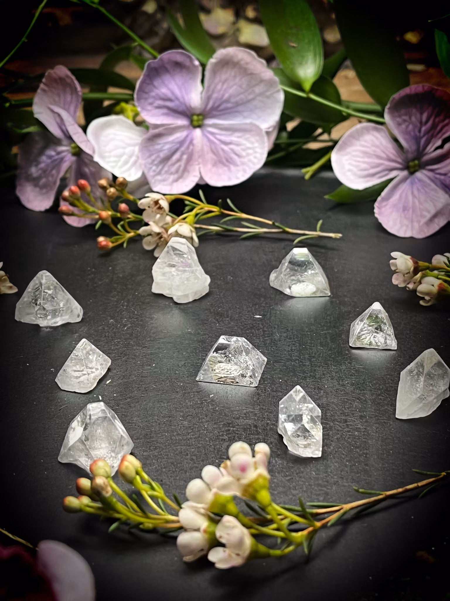 Apofyllit rå spets liten