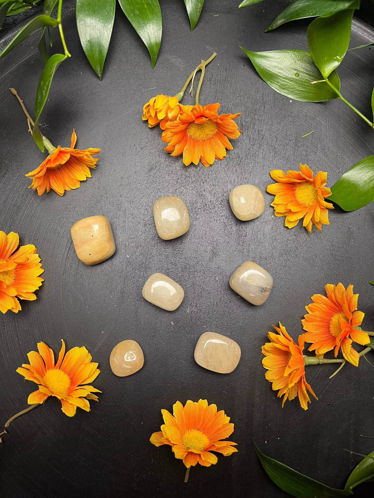 Gul aventurin  (trumlade) AA