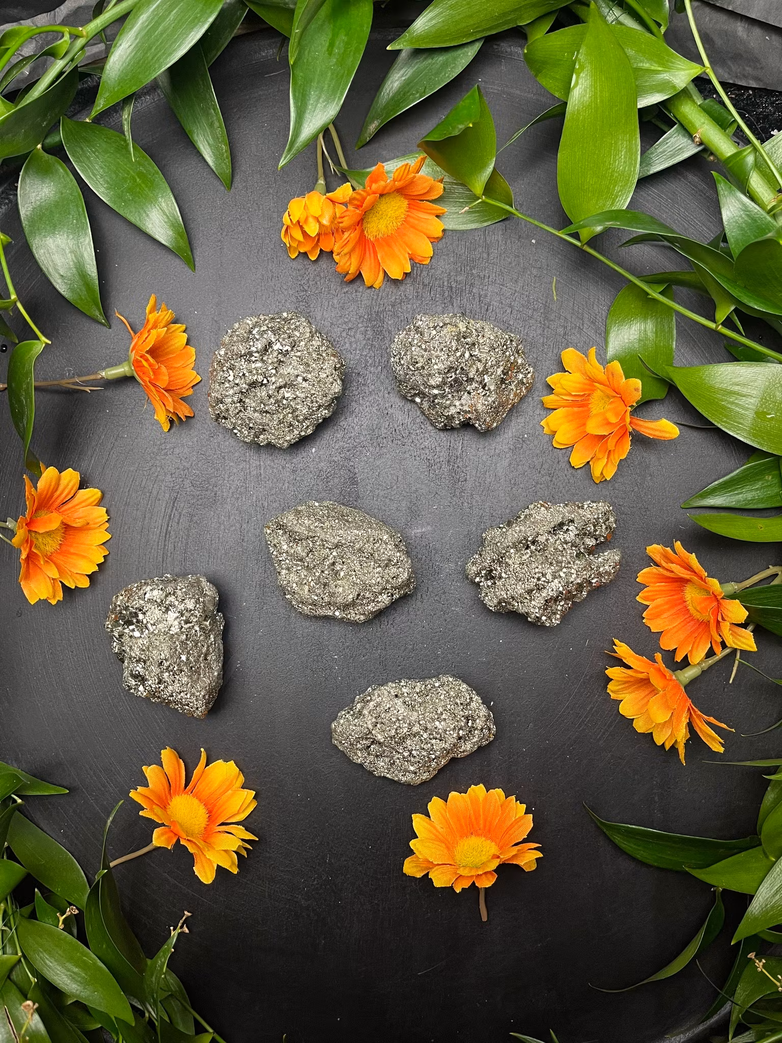 Pyrit, Kluster  stor