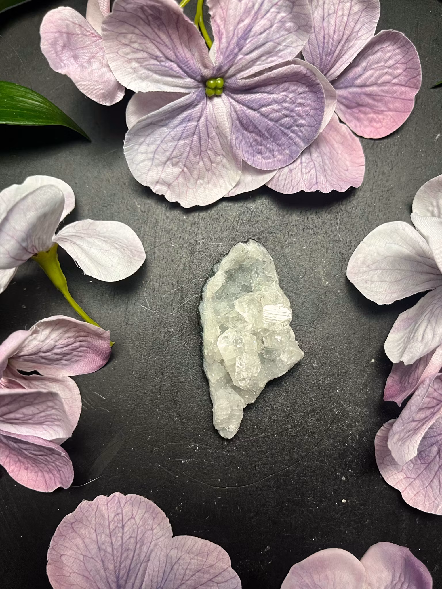 Apofyllit, mini kluster #F högsta kvalitet AAA