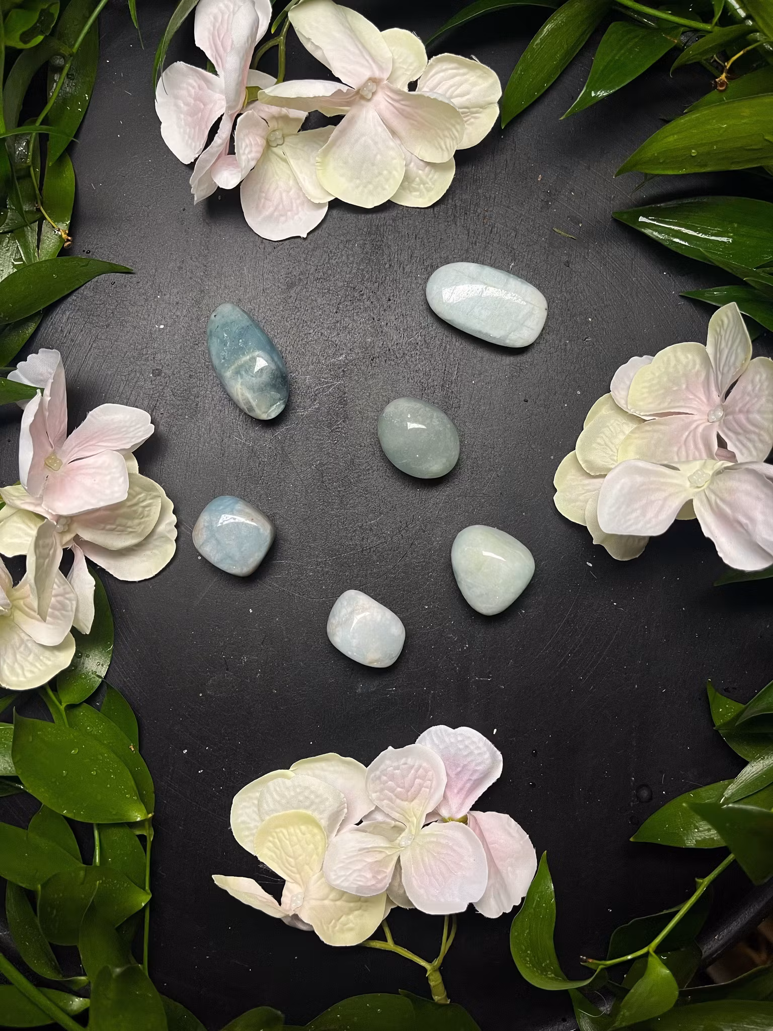 Akvamarin, AA+ Cuddle stones