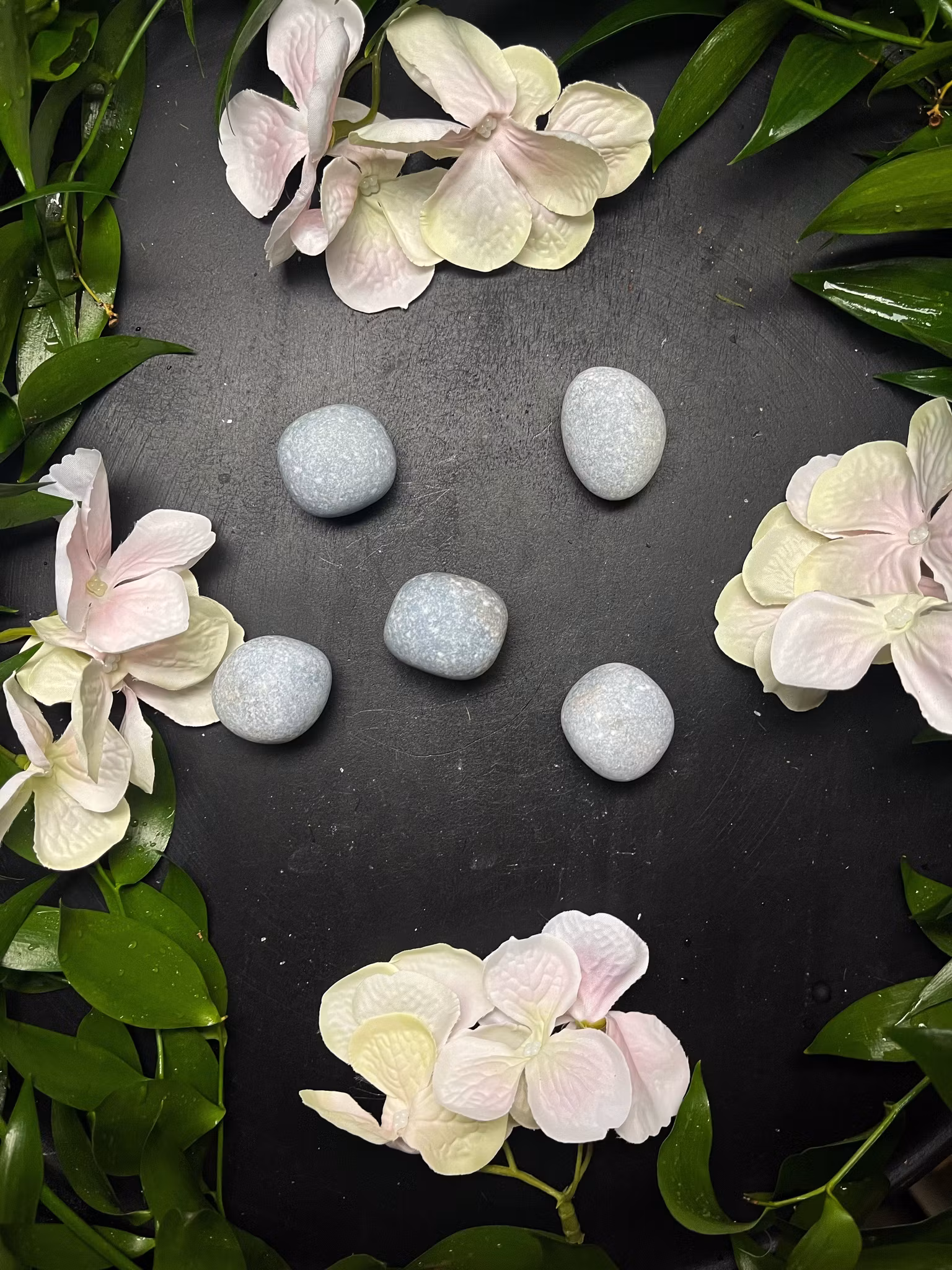 Angelit, trumlade cuddlestone matt