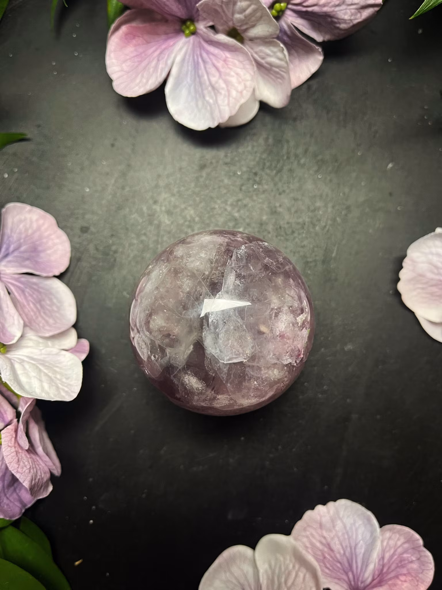 Fluorit, Regnbåge Klot