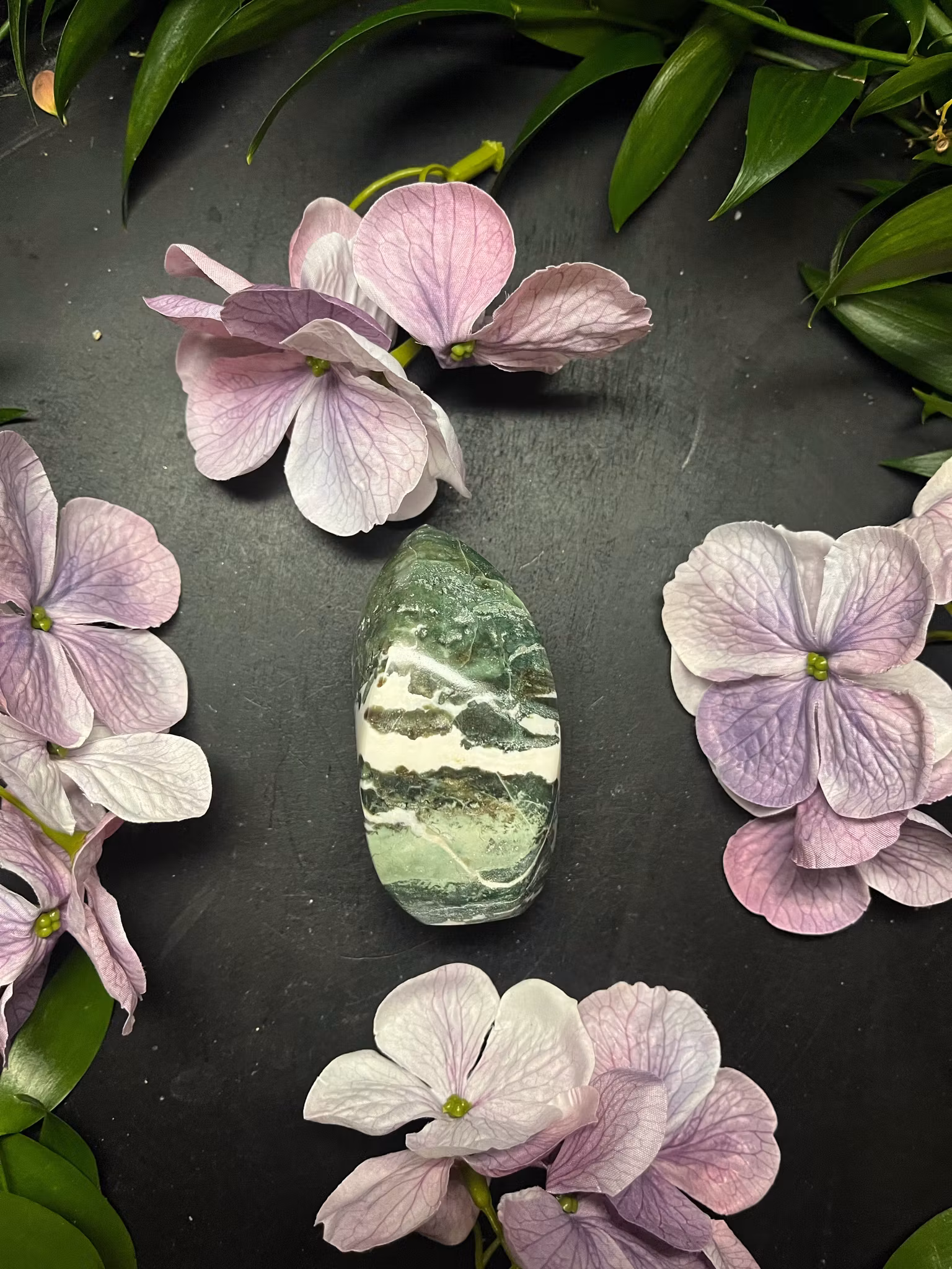 Grön Sardonyx flamma A