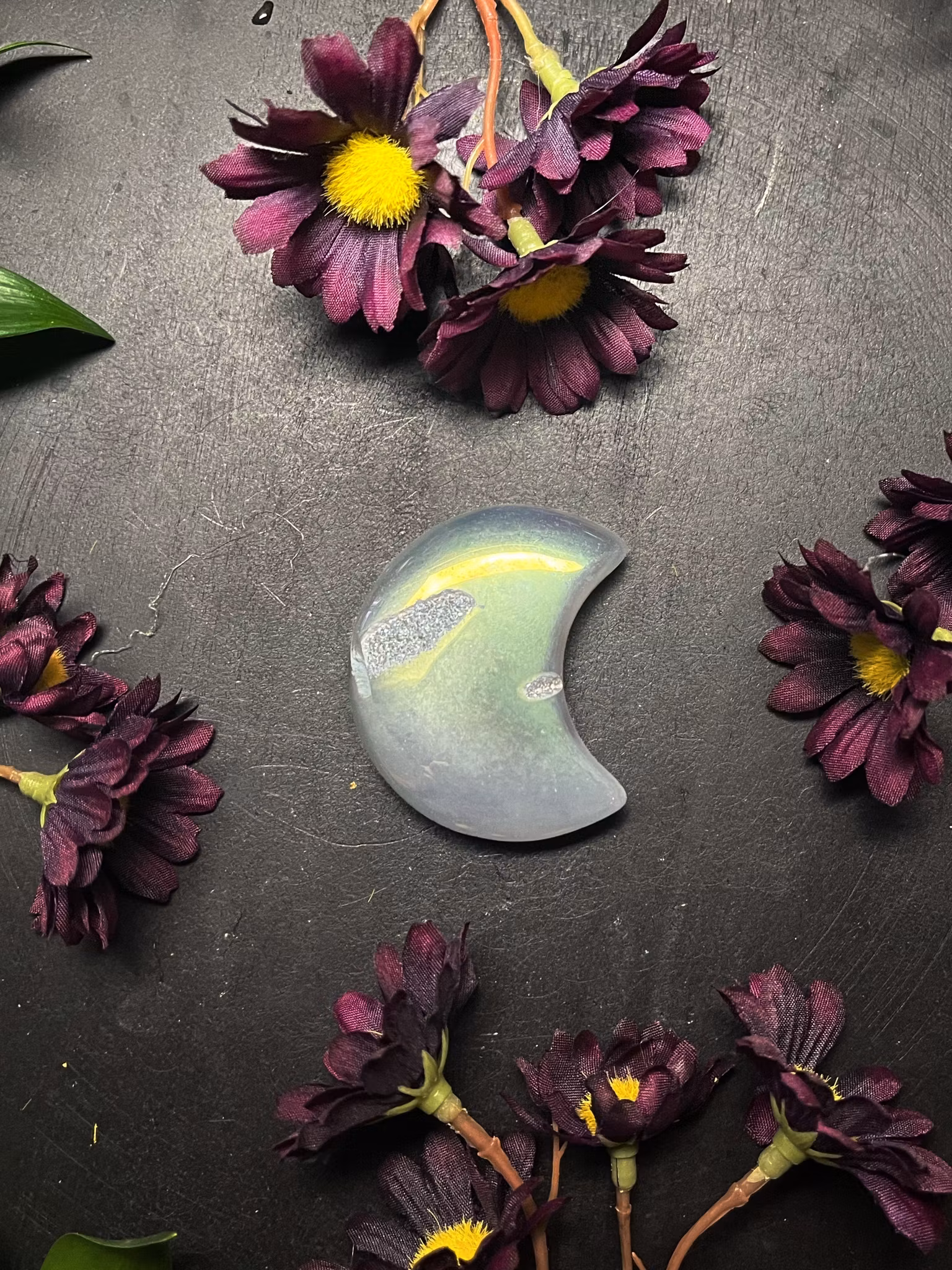 Agat, måne  aura med Druze D