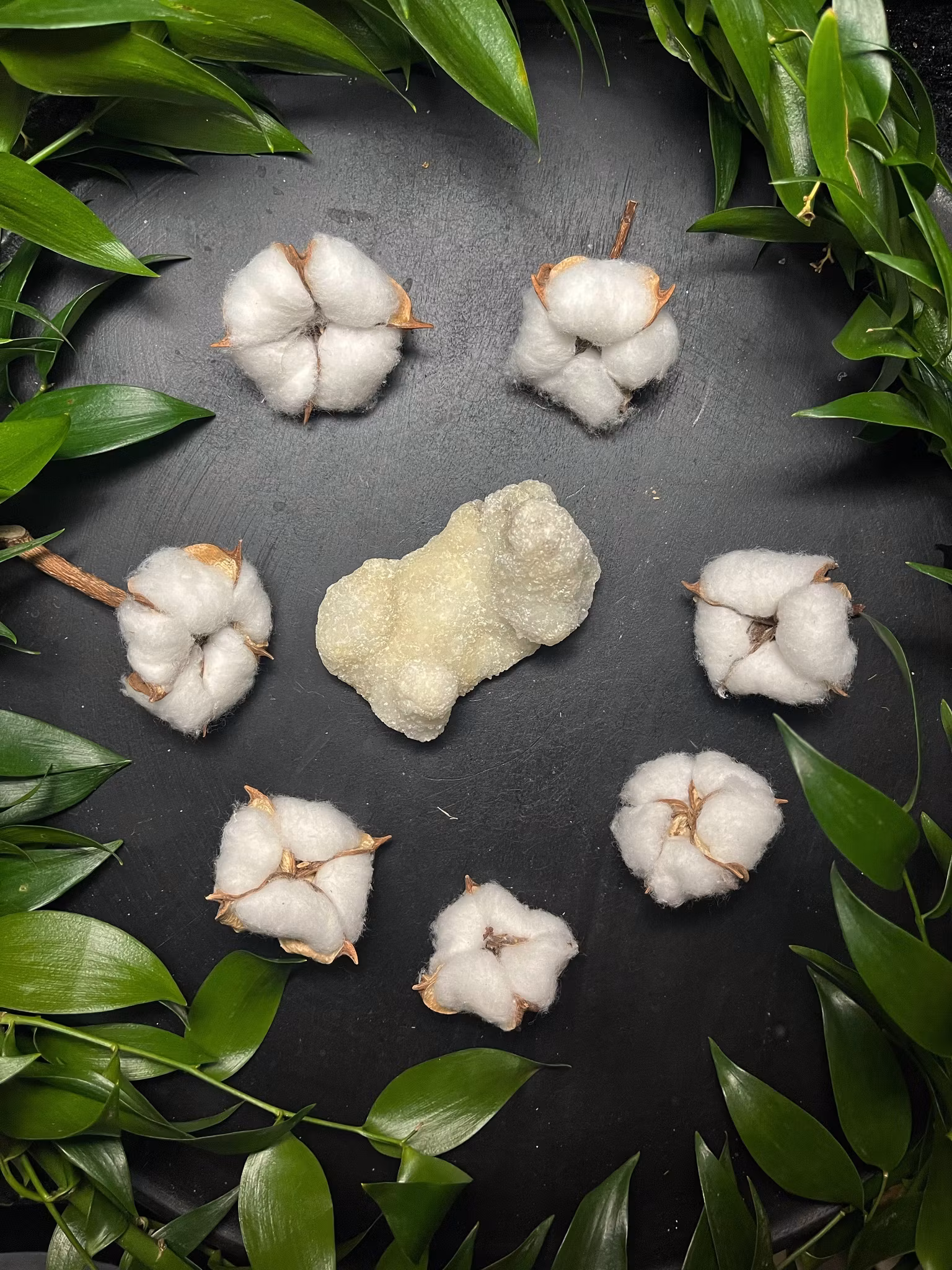 Solar kvarts (stalaktit) kluster F