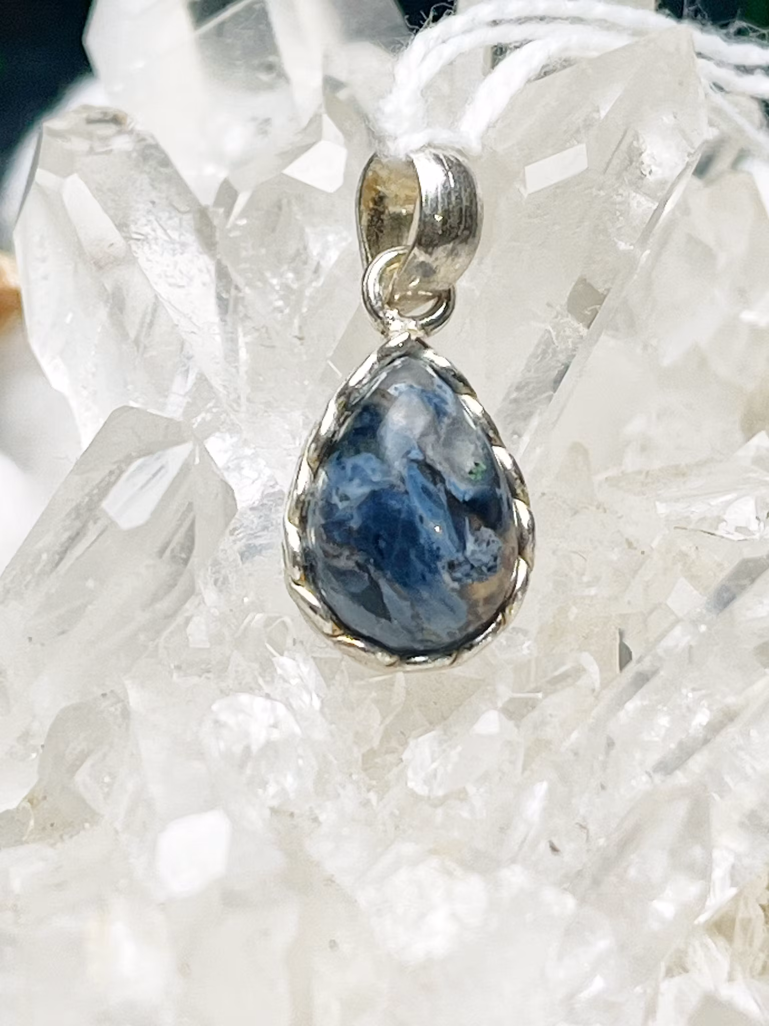 Pietersit  hänge sterling silver A