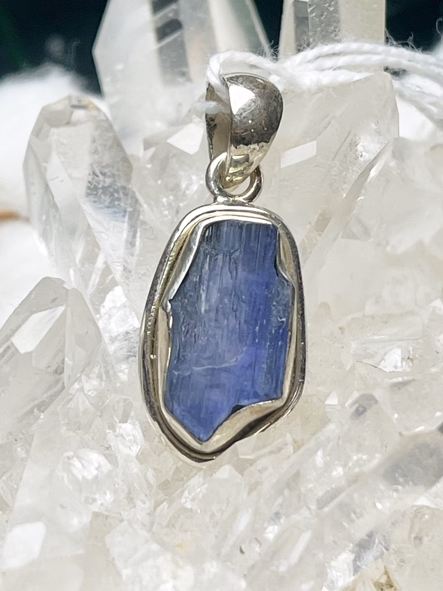 Tanzanit  hänge sterling silver