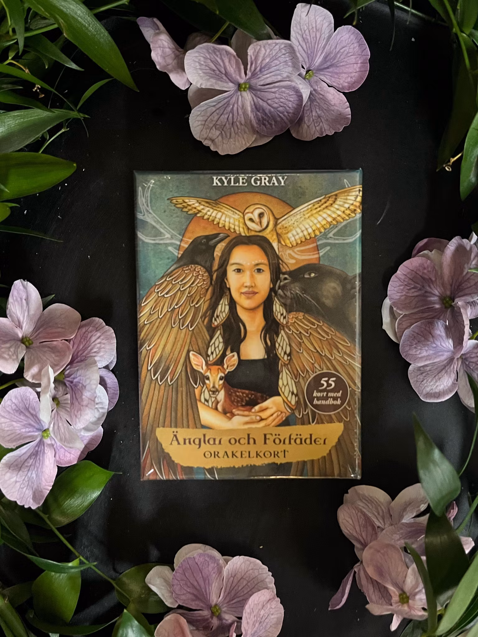 Änglar och förfäder orakelkort