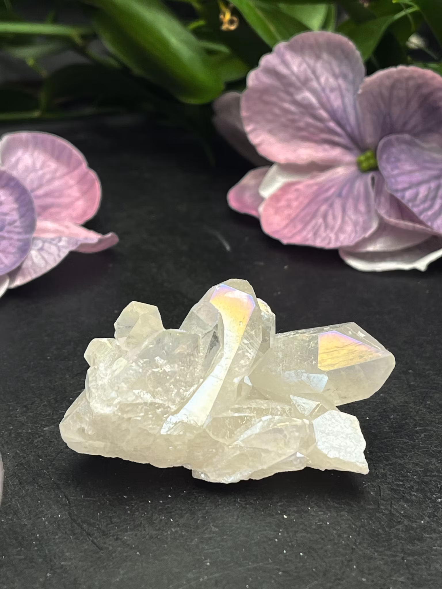 Angel Aura kvarts, kluster #D