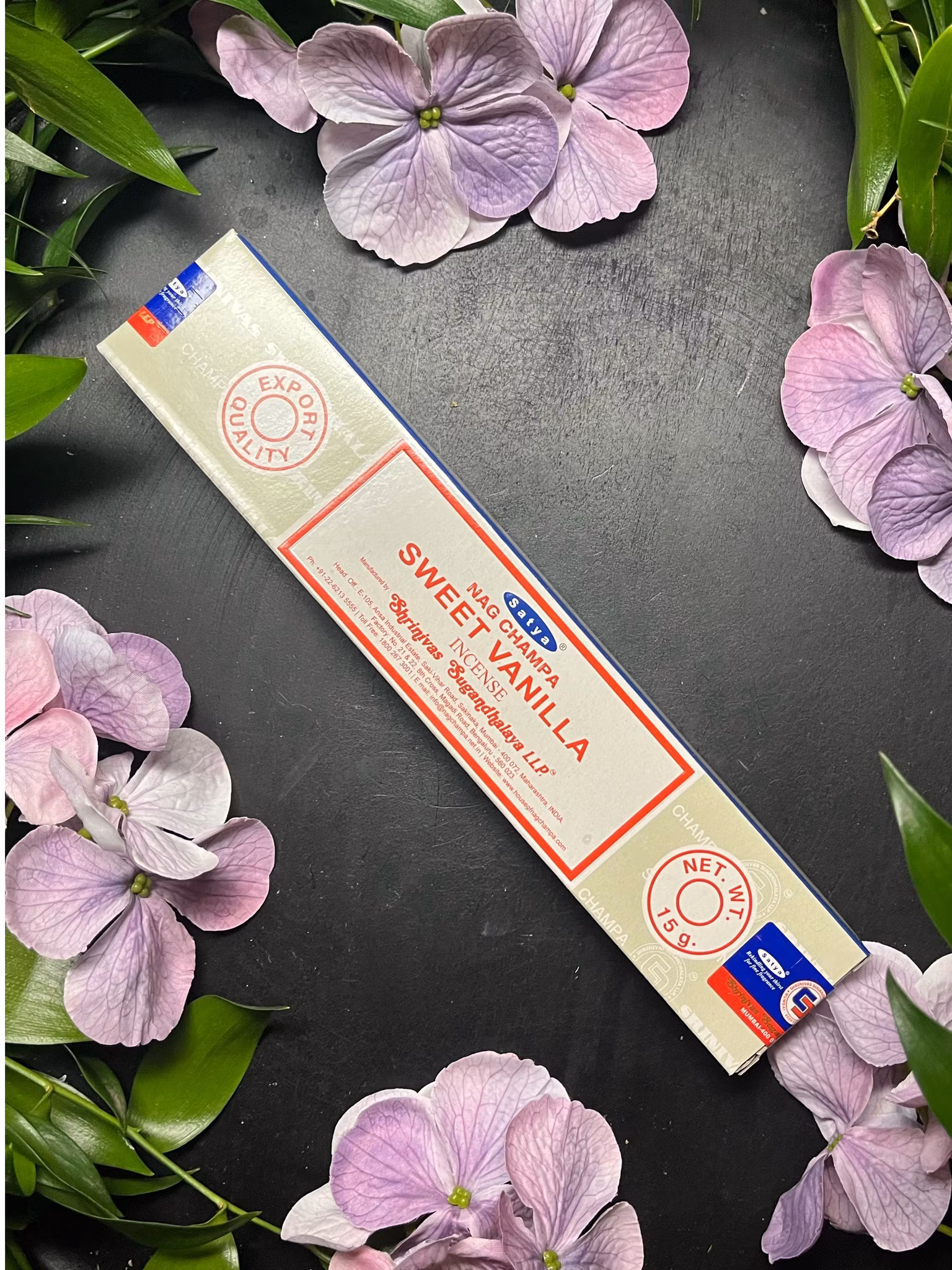 Rökelse, Pinnar Nag Champa Sweet Vanilla