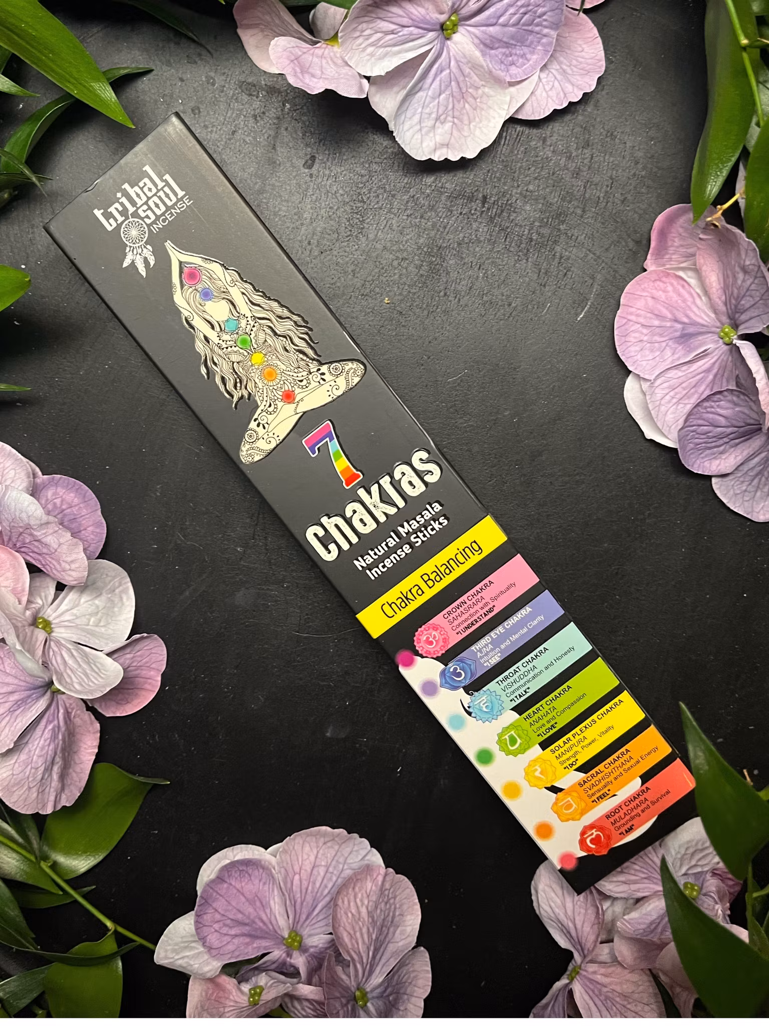 Rökelse, Pinnar Tribal Soul Chakra Box