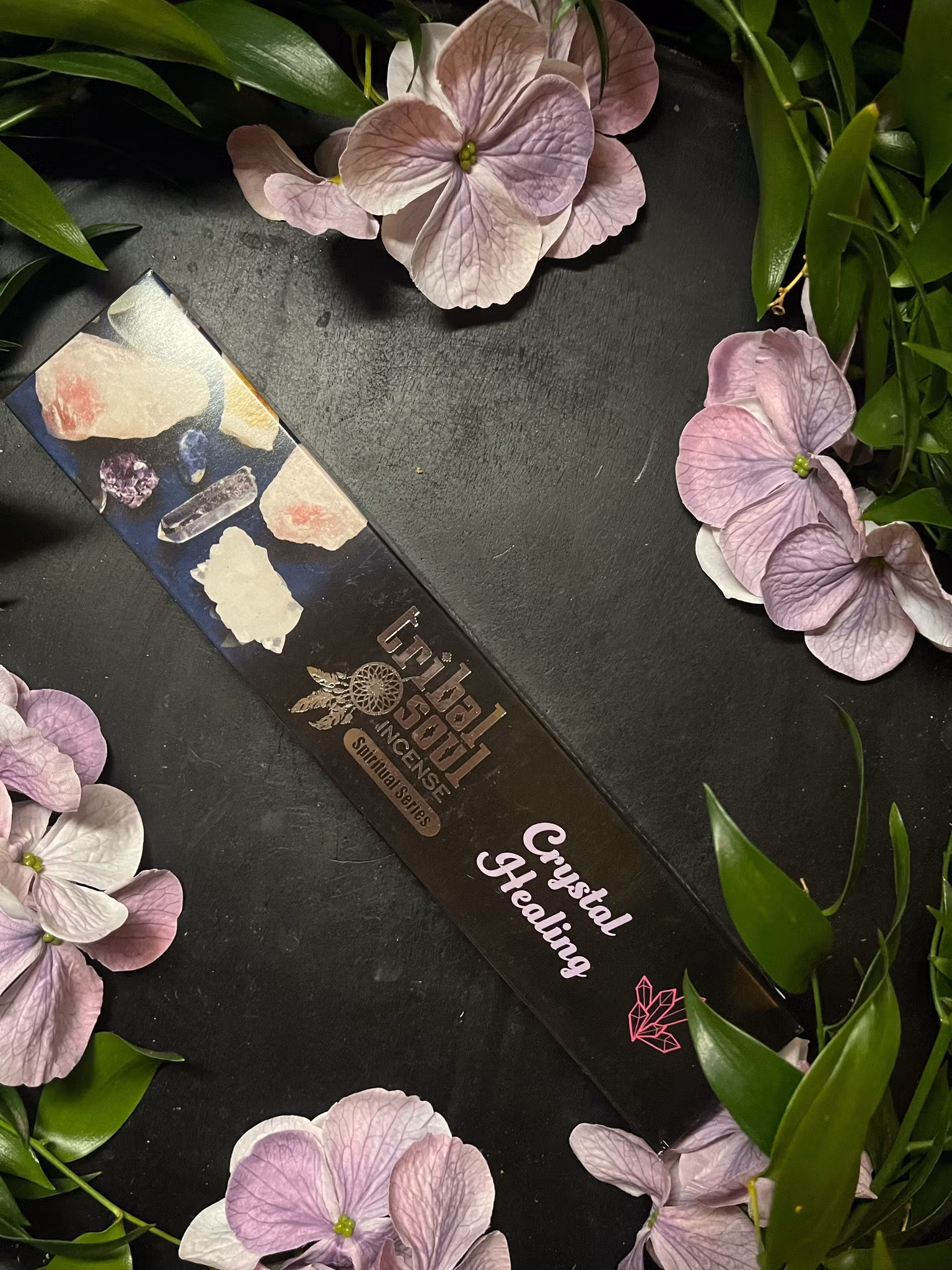 Rökelse, pinnar Tribal Soul Crystal Healing