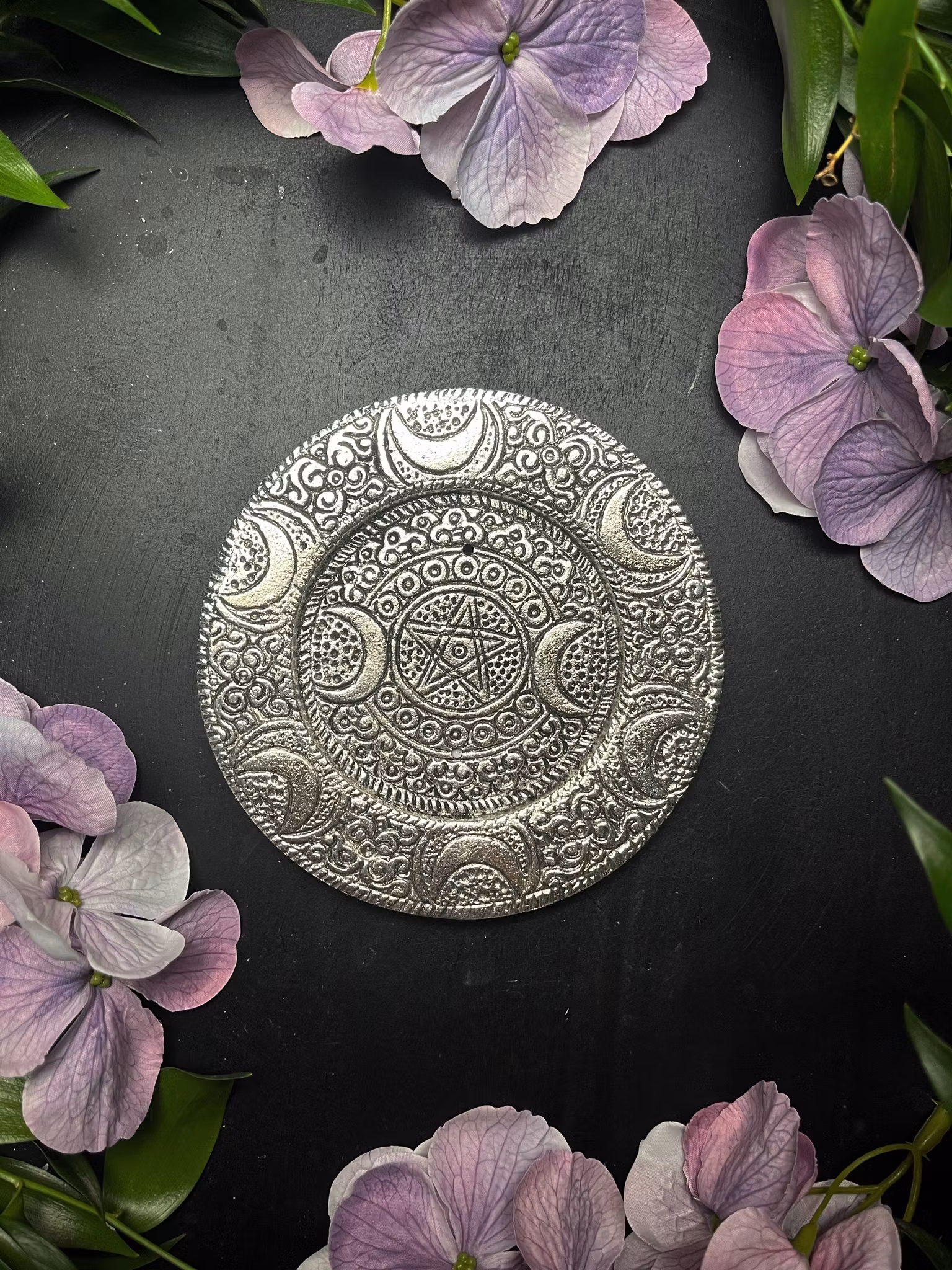 Rökelsehållare, Pentagram & Måne