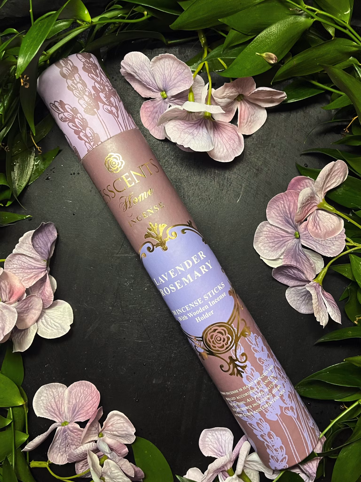 Rökelse lavendel och rosmarin