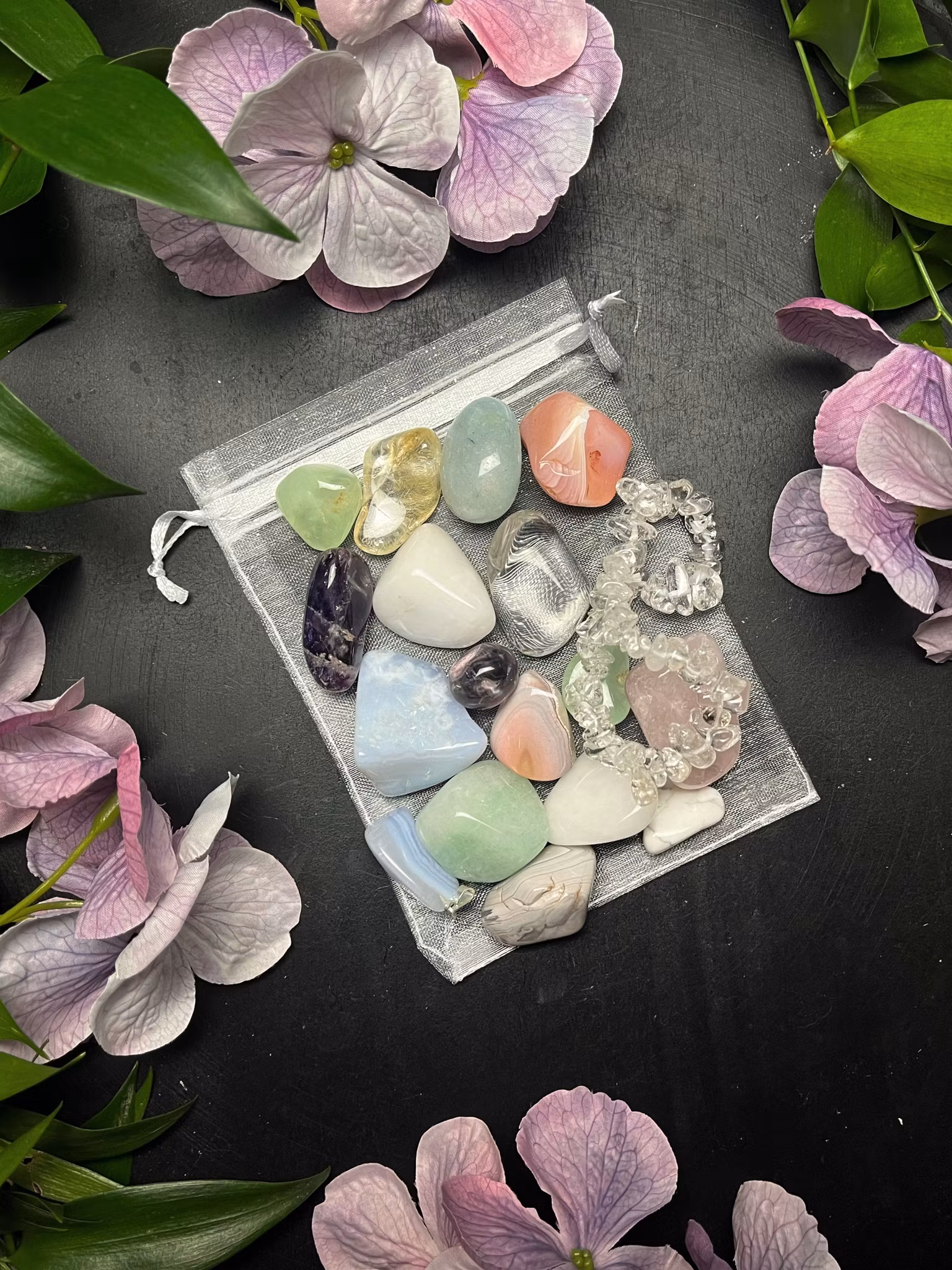 Kristallkonfetti candy pastell