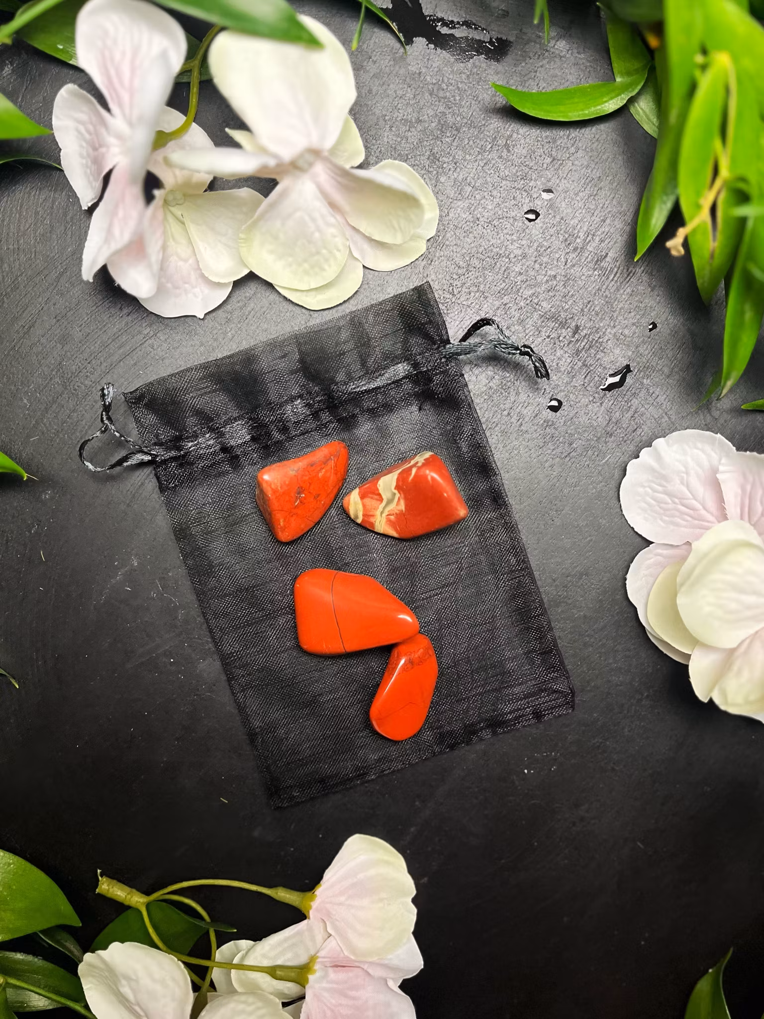 Jaspis, Brecci trumlad 4-pack