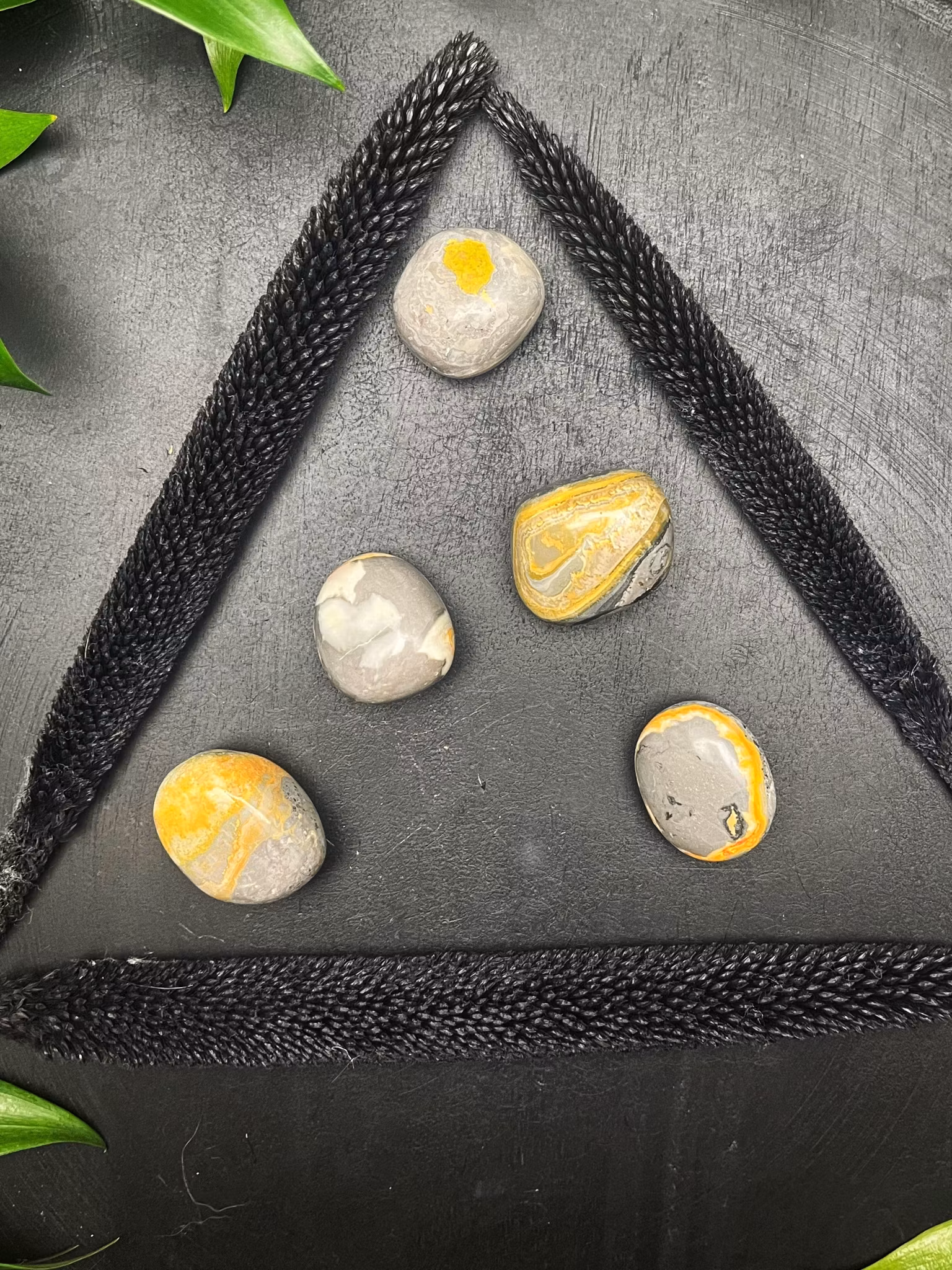 Jaspis, Bumble bee Trumlad