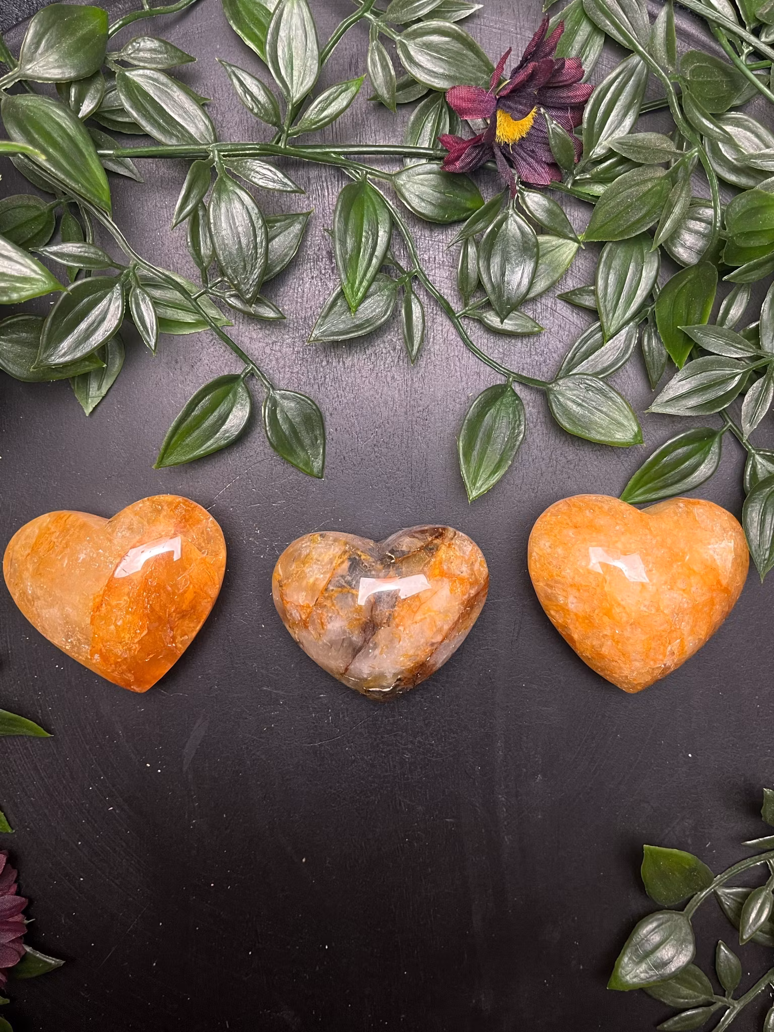 Golden healer hjärta polerat hk