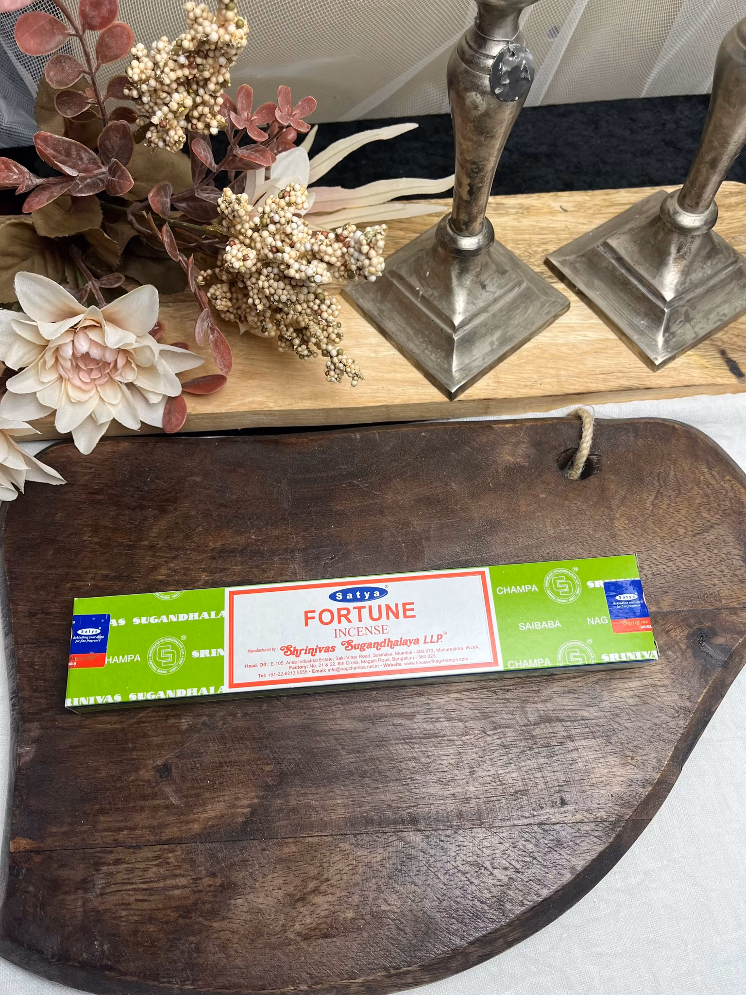 Rökelsepinnar, Satya Fortune