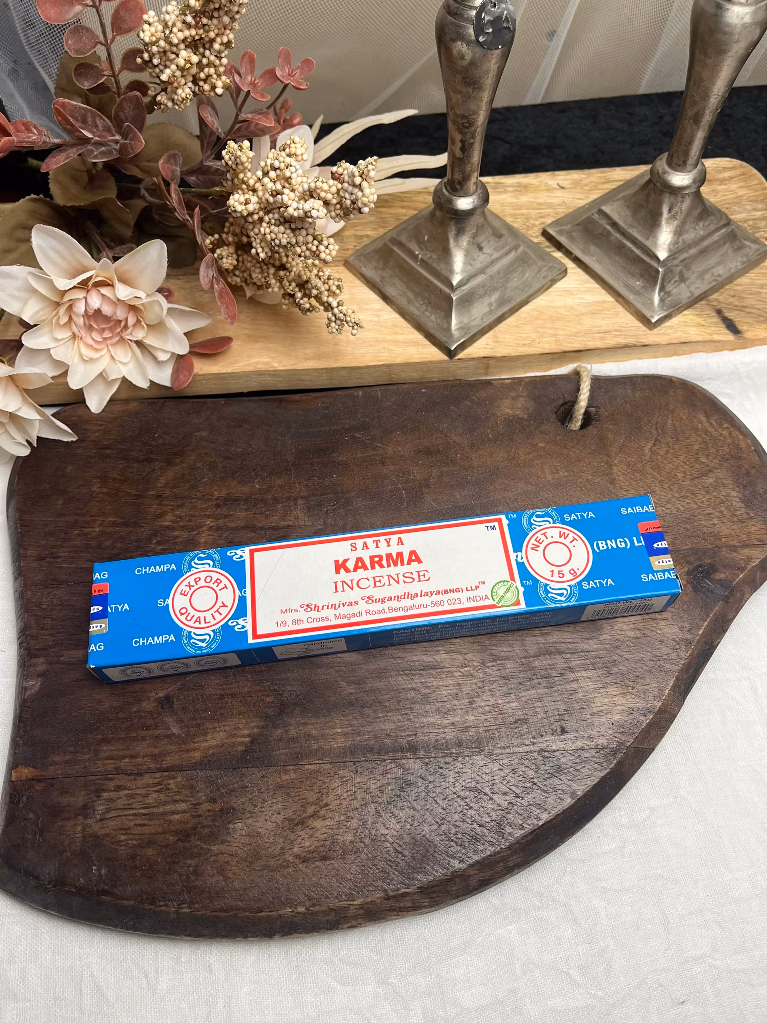 Rökelsepinnar, Satya Karma