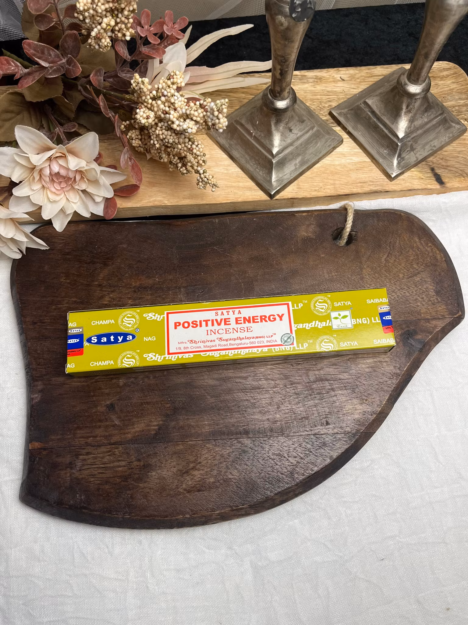 Rökelsepinnar, Satya Positive Energy