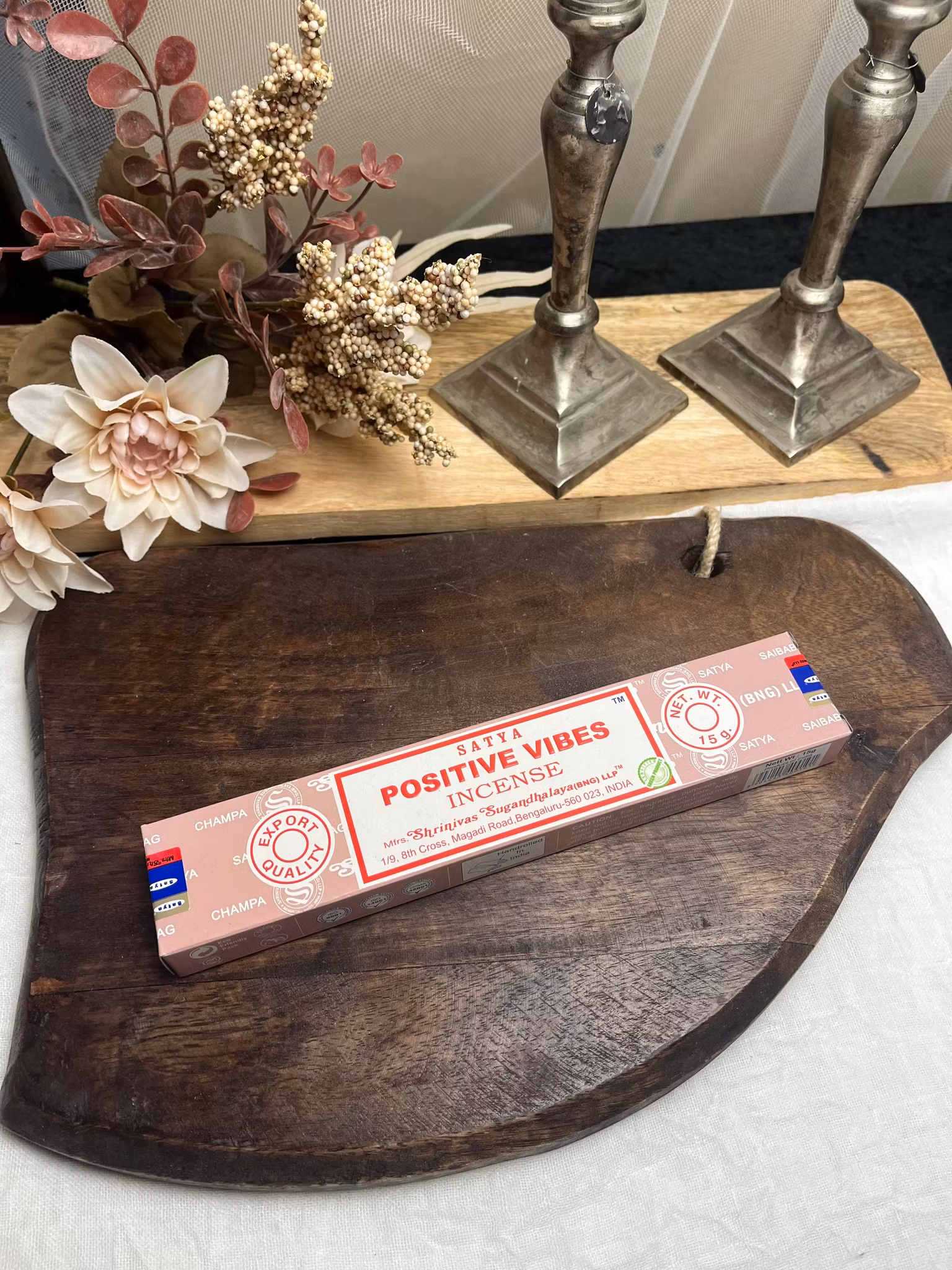 Rökelsepinnar, Satya Positive Vibes