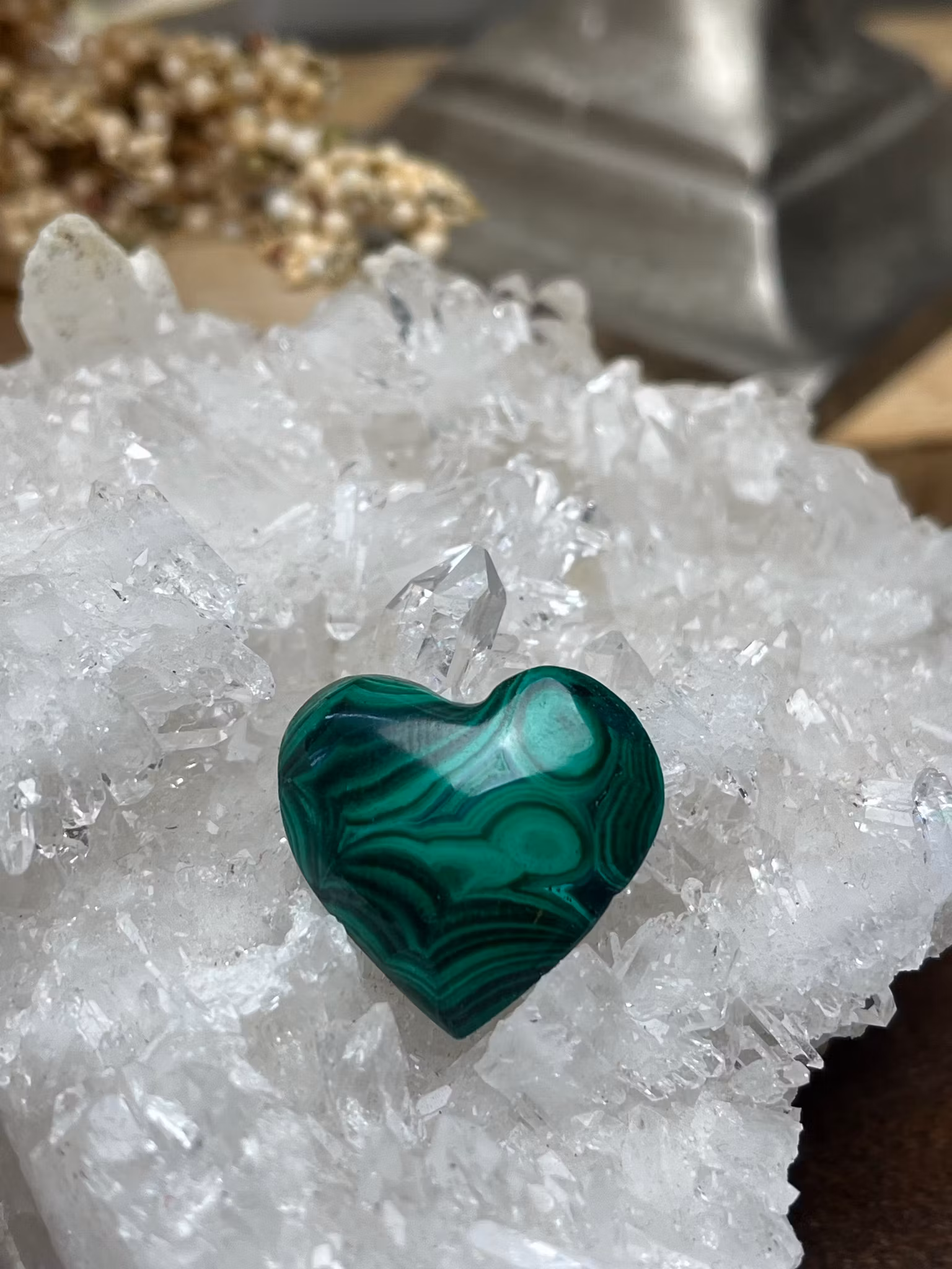 Malakit hjärta HK nr 2