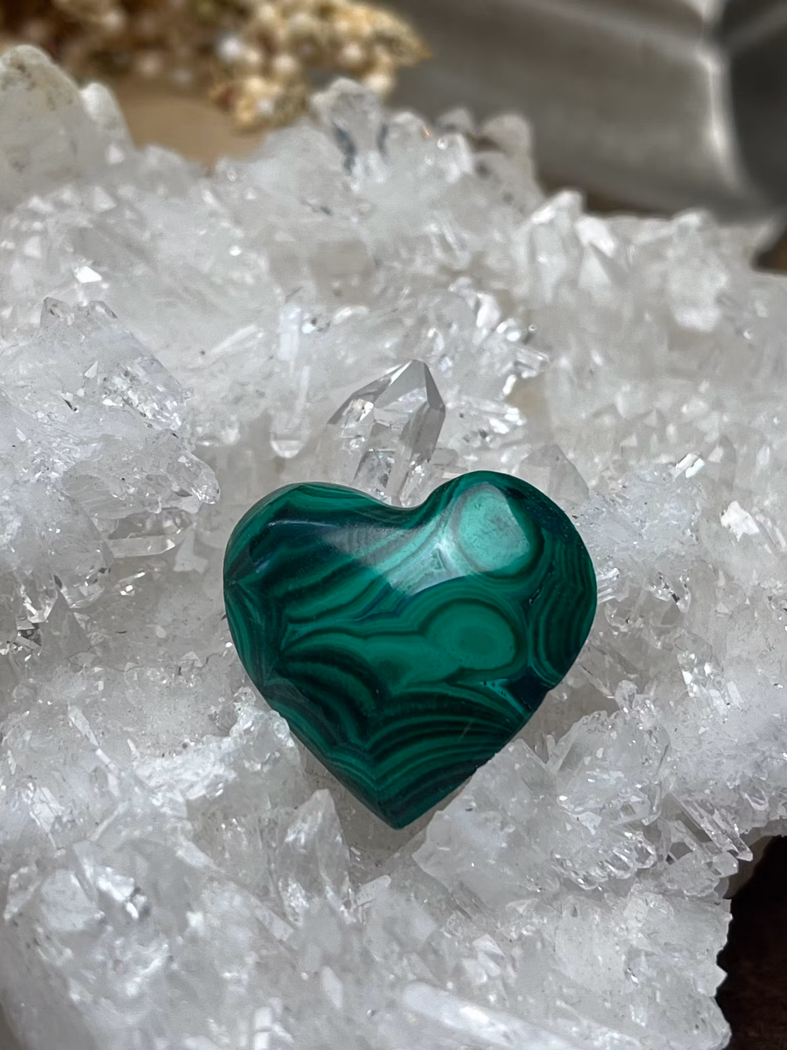 Malakit hjärta HK nr 2