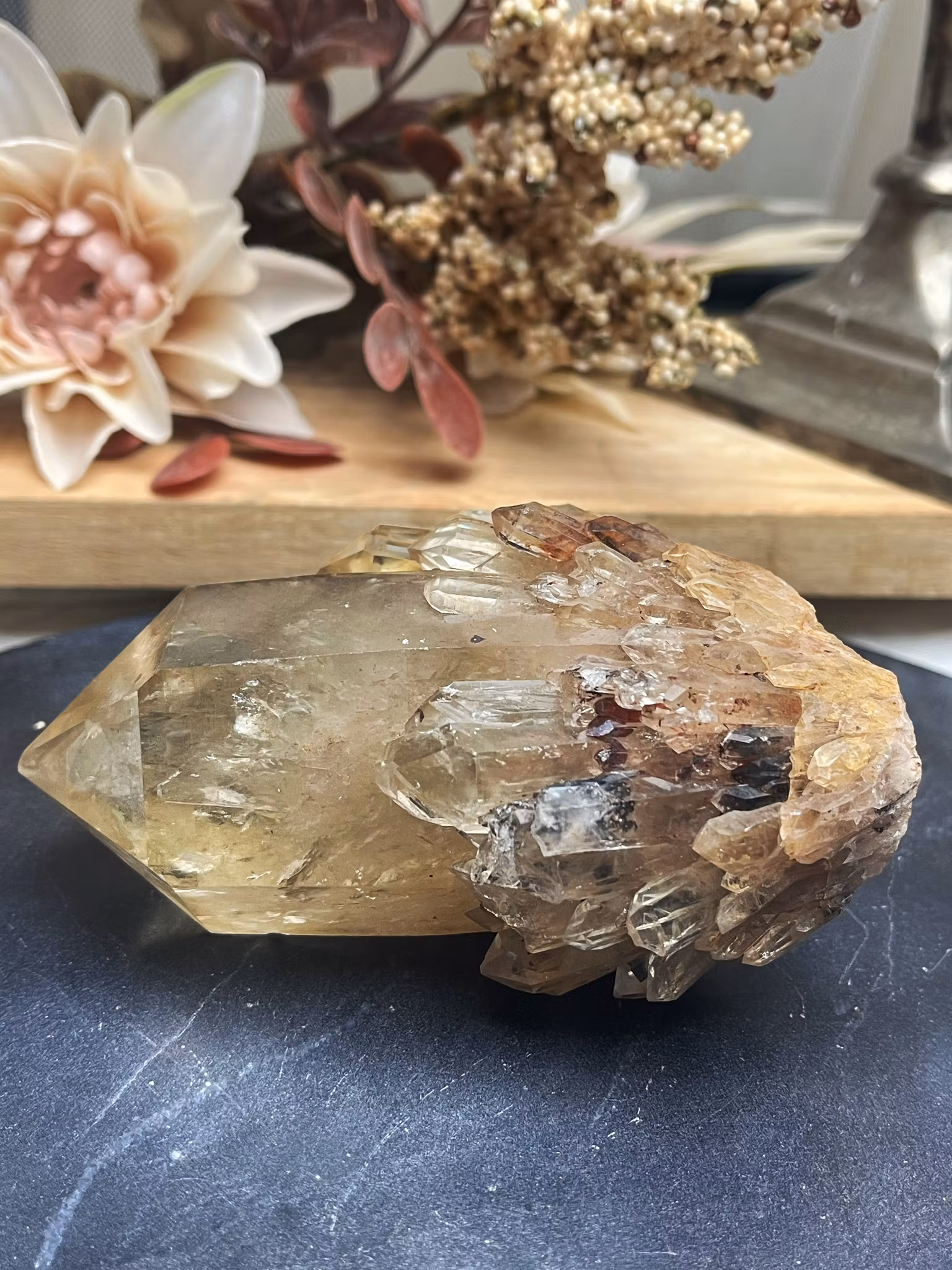 Citrin kundalini äkta kluster nr 3